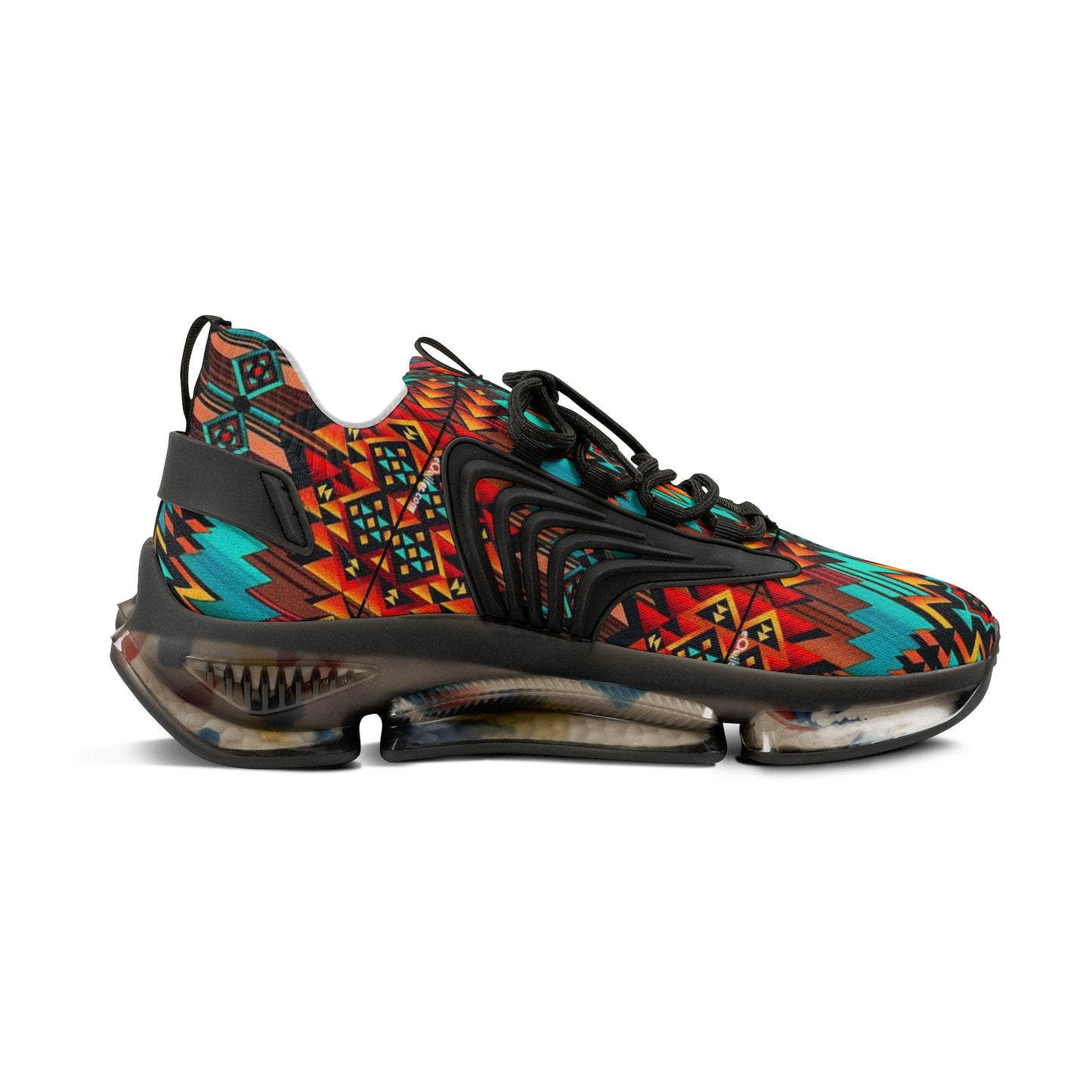 Indigenous print Men's Mesh Sneakers