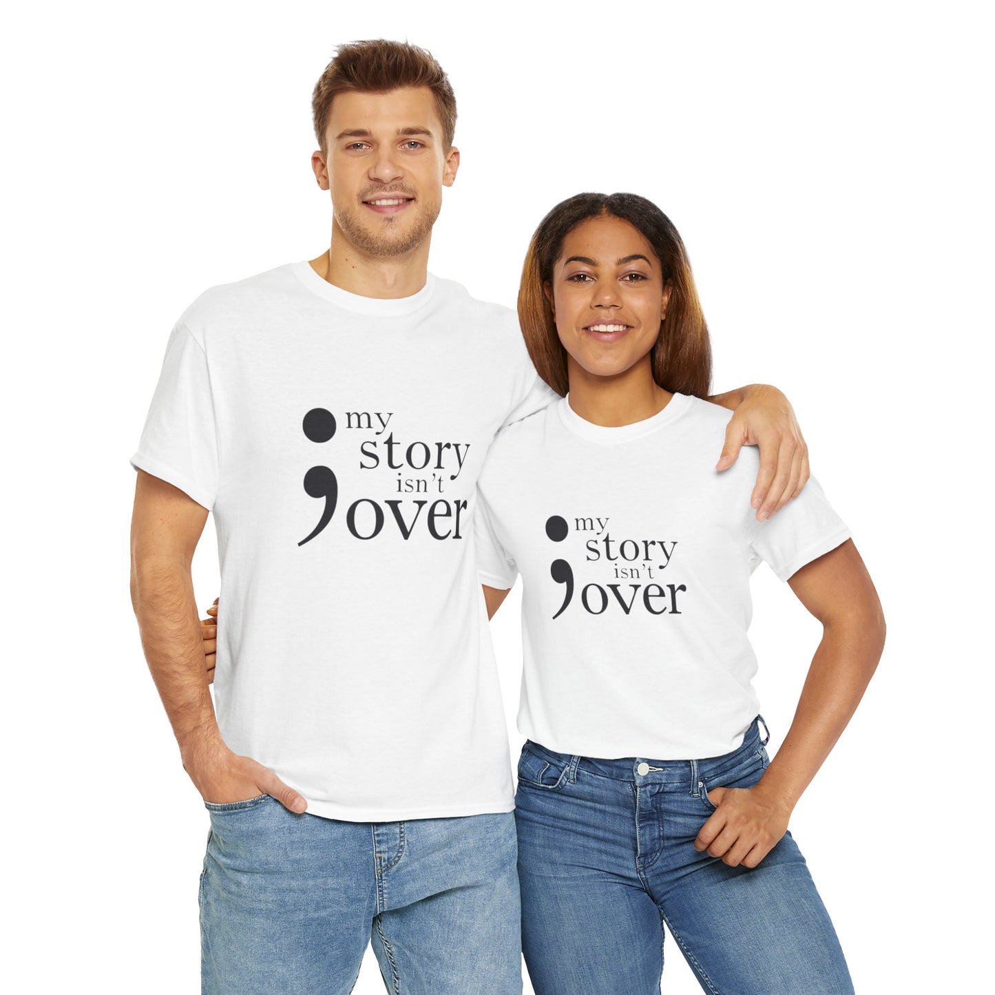 My story isn't over Unisex Heavy Cotton Tee