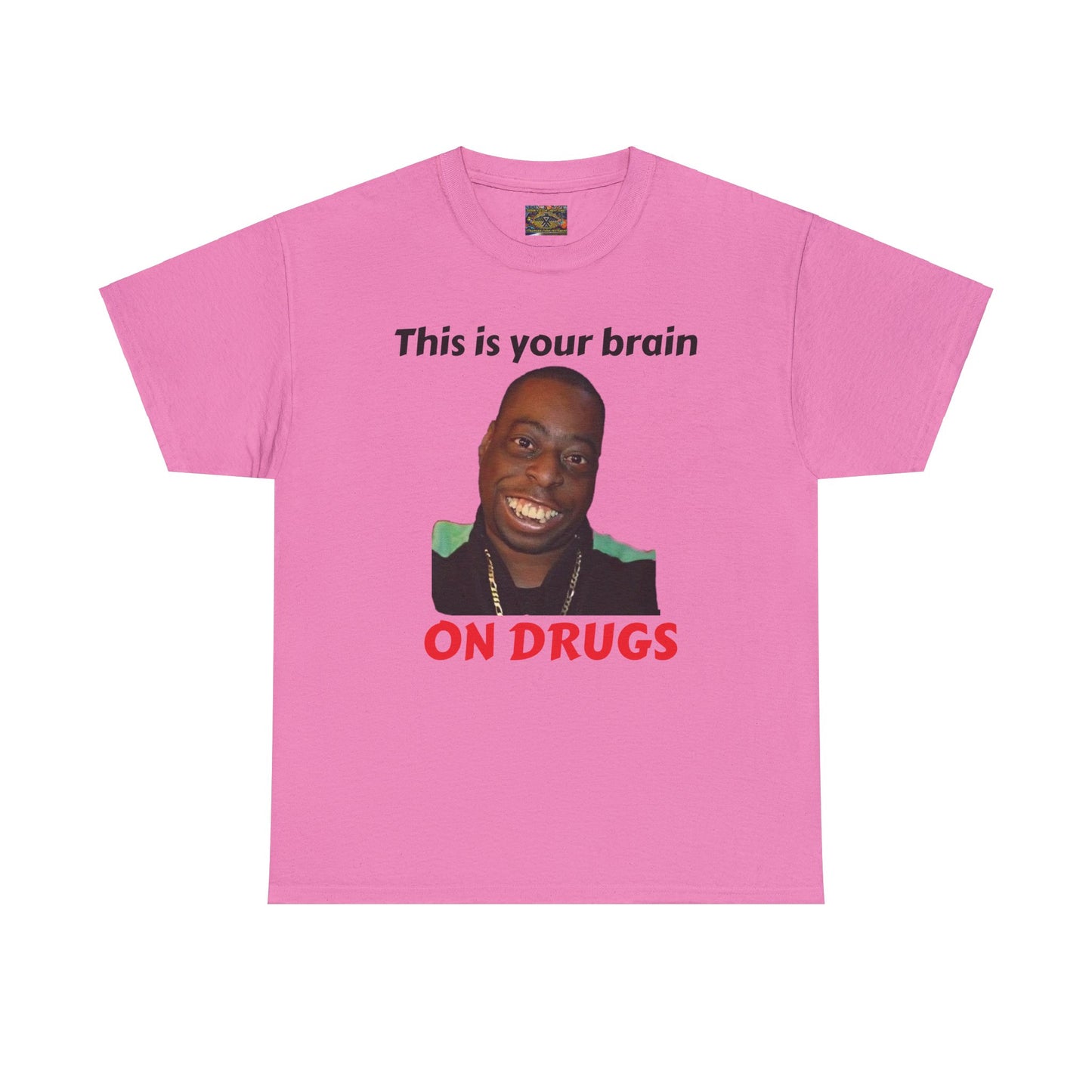 This is your brain on drugs Unisex Heavy Cotton Tee