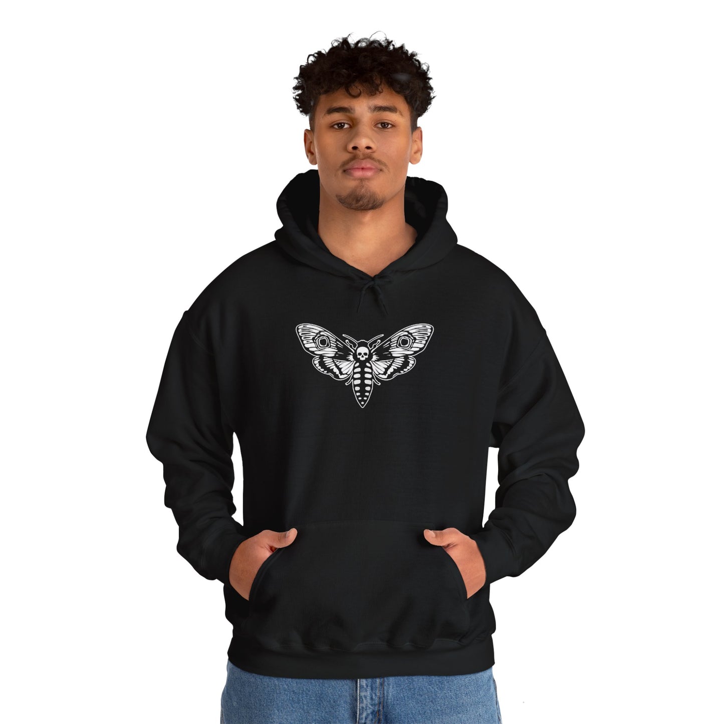 Death Moth Hooded Sweatshirt