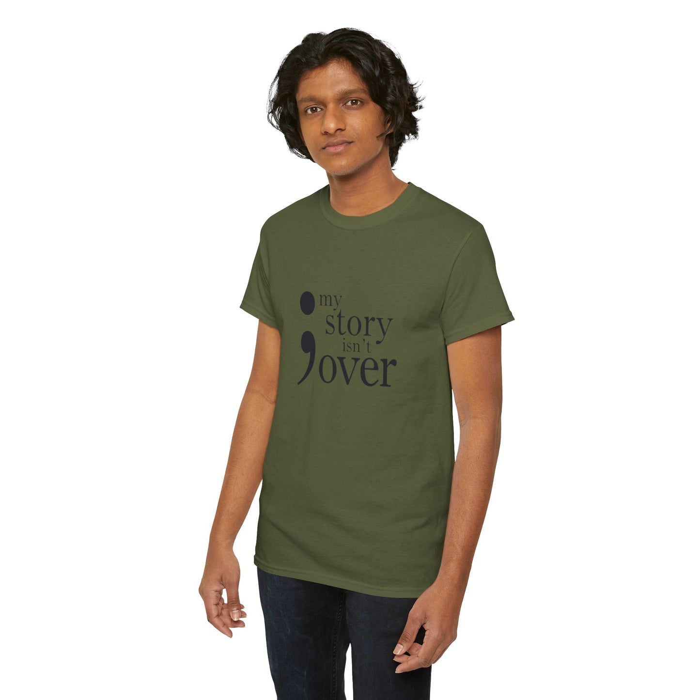 My story isn't over Unisex Heavy Cotton Tee