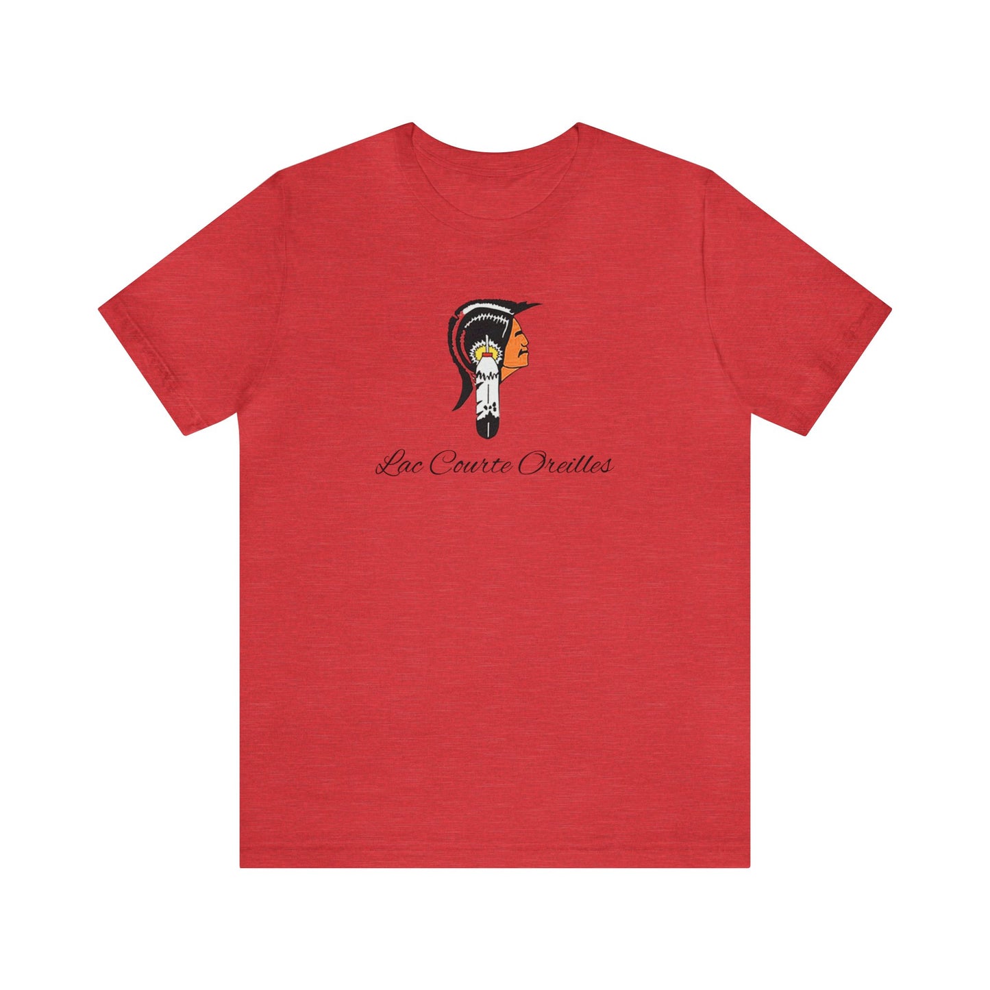 Lac Courte Oreilles logo Short Sleeve Tee