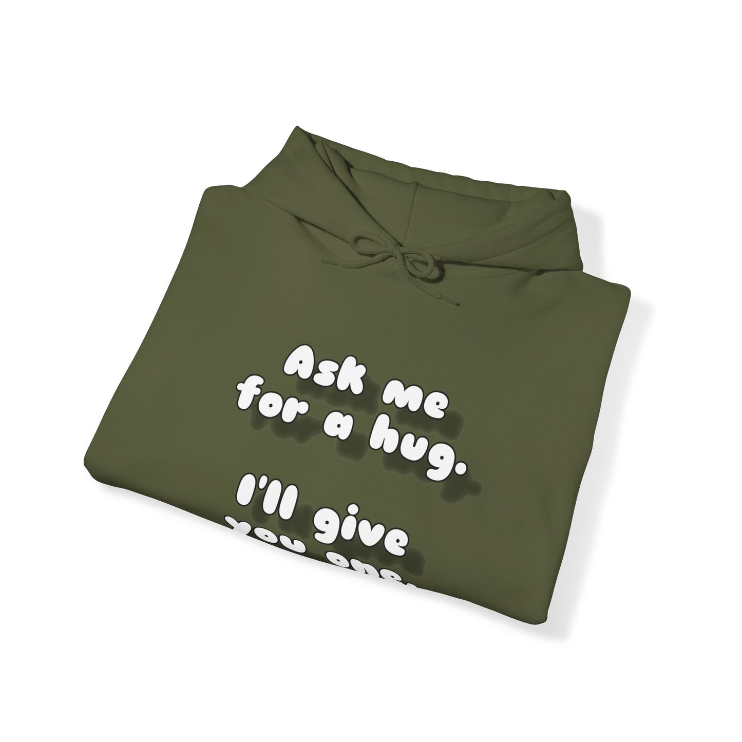 Ask me for a hug Unisex Heavy Blend™ Hooded Sweatshirt