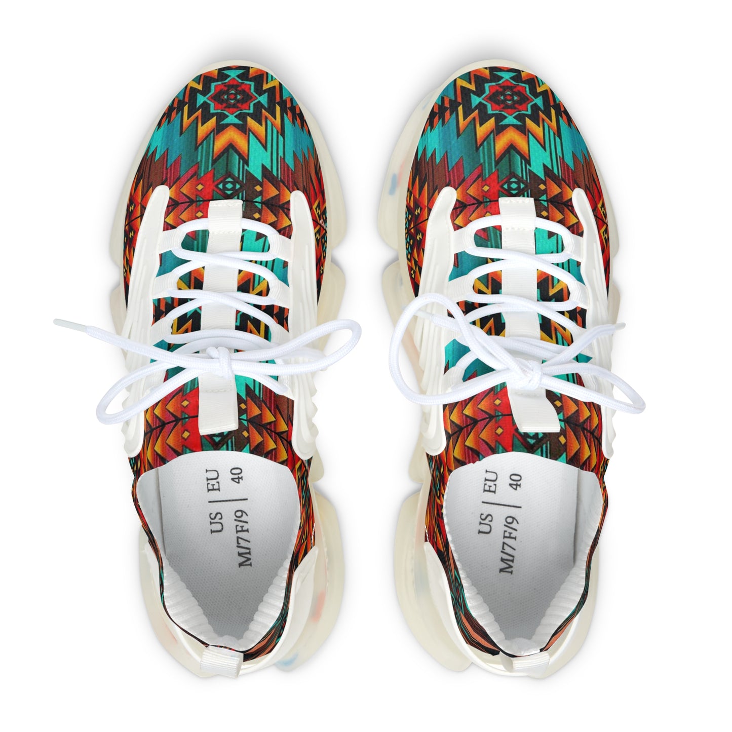 Indigenous print Women's Mesh Sneakers