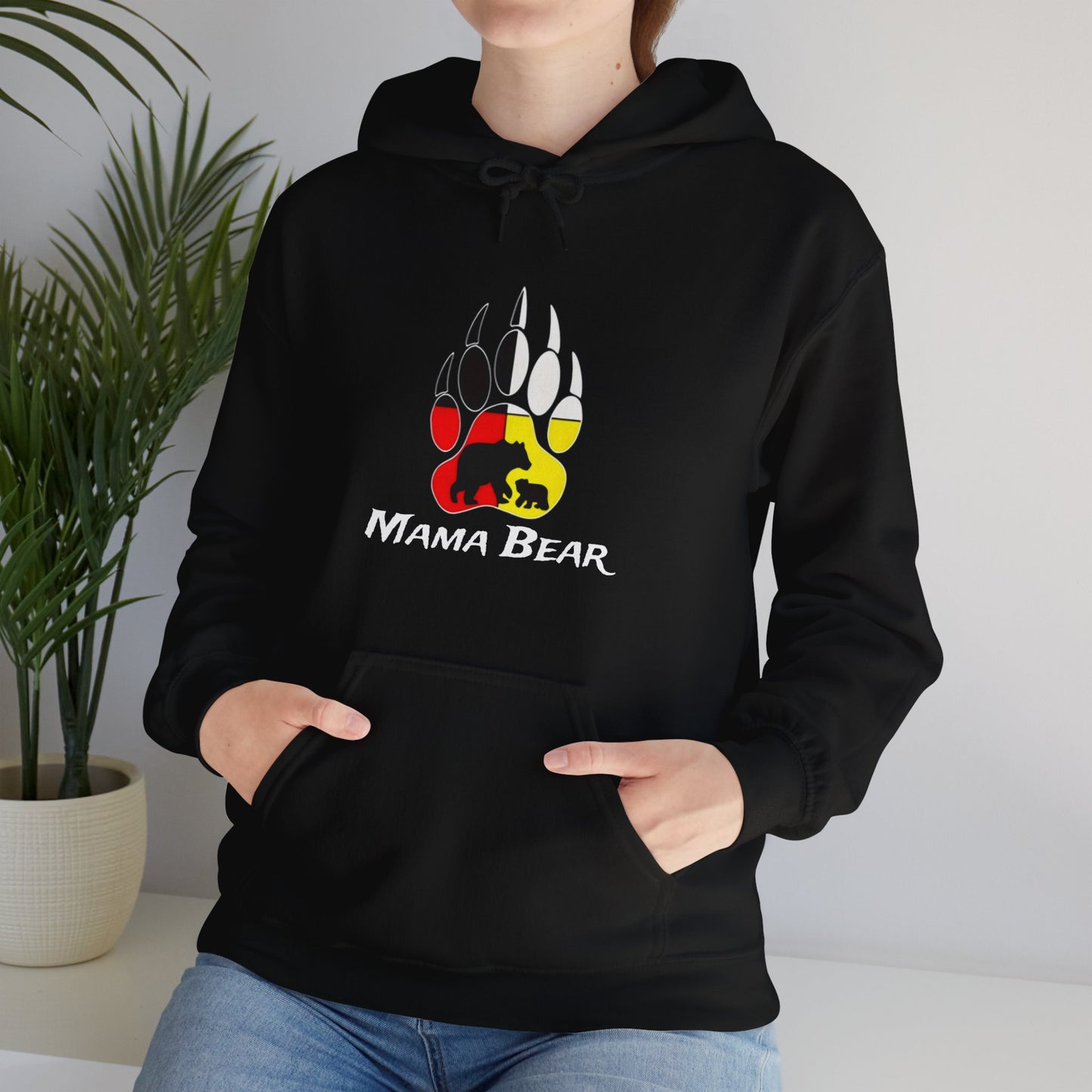 Mama Bear Unisex Heavy Blend™ Hooded Sweatshirt