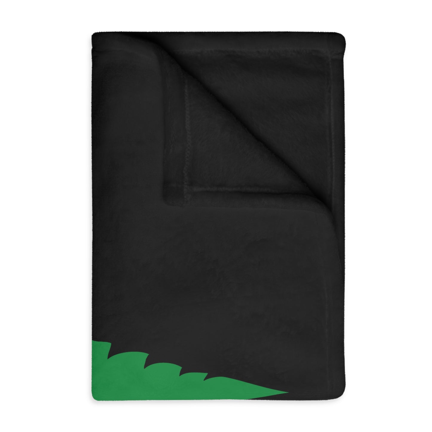 It's organic Velveteen Microfiber Blanket (Two-sided print)