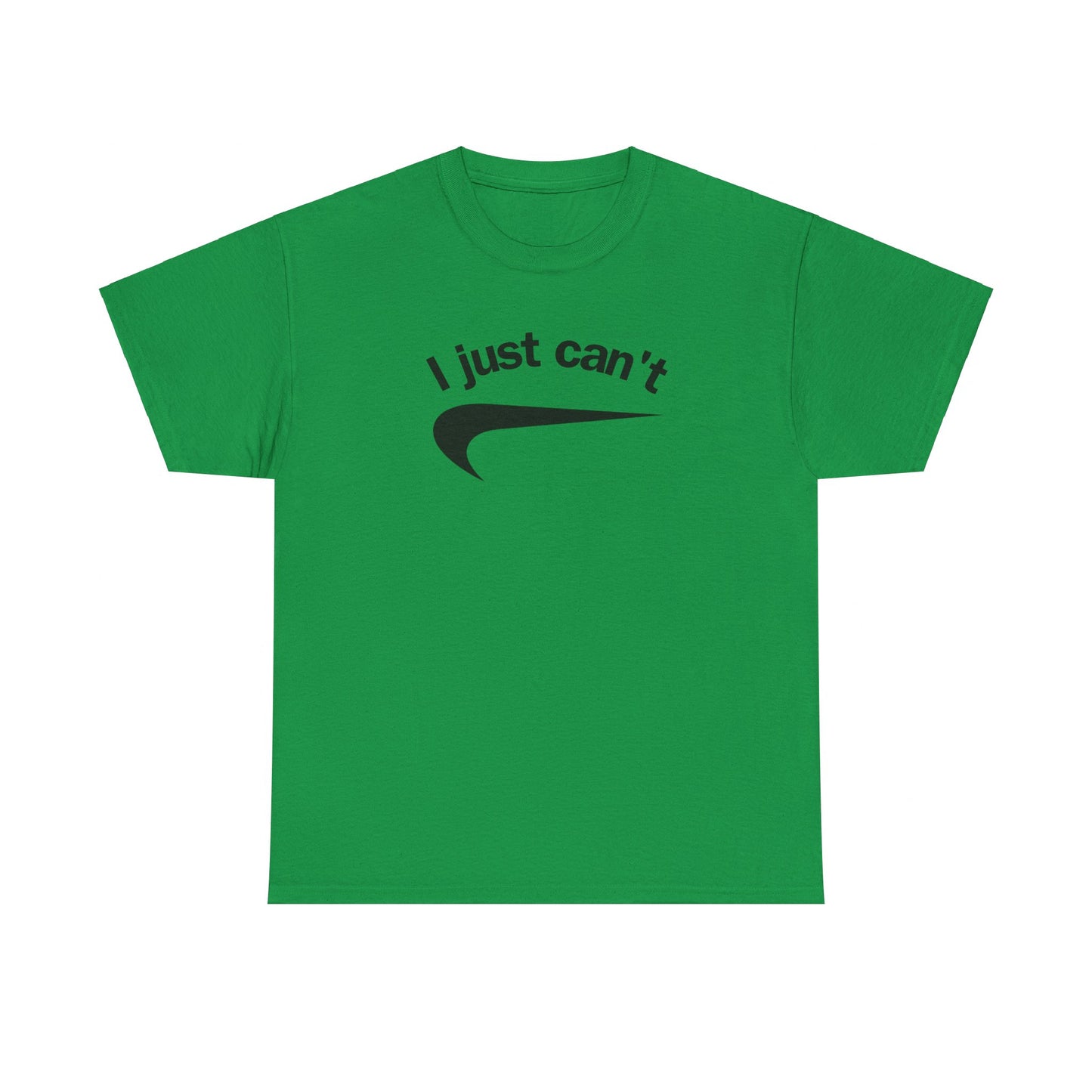 I just can't Unisex Heavy Cotton Tee
