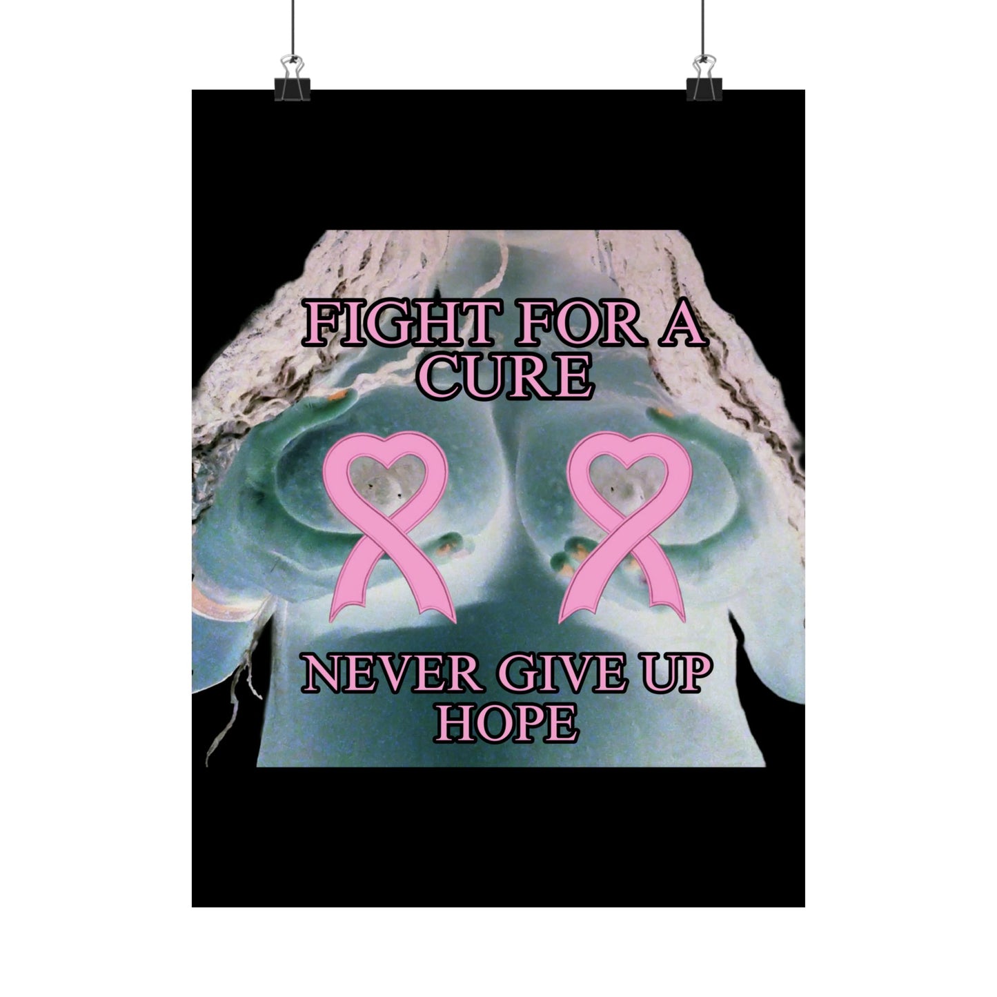 Fight for a cure Matte Vertical Posters