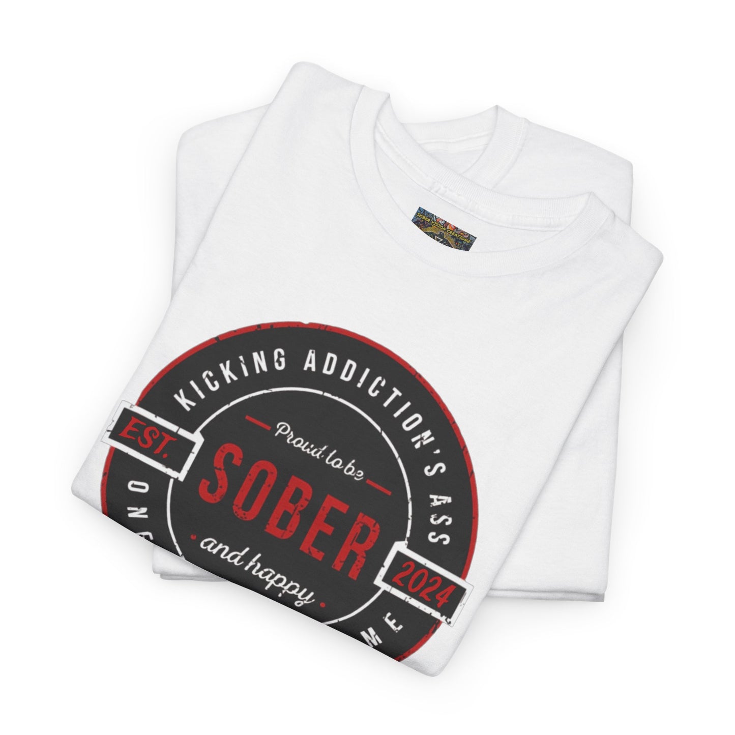 Kicking Addiction's A** Unisex Heavy Cotton Tee