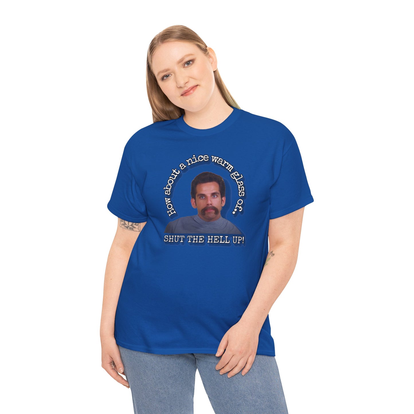 Warm glass of... sthu Unisex Heavy Cotton Tee