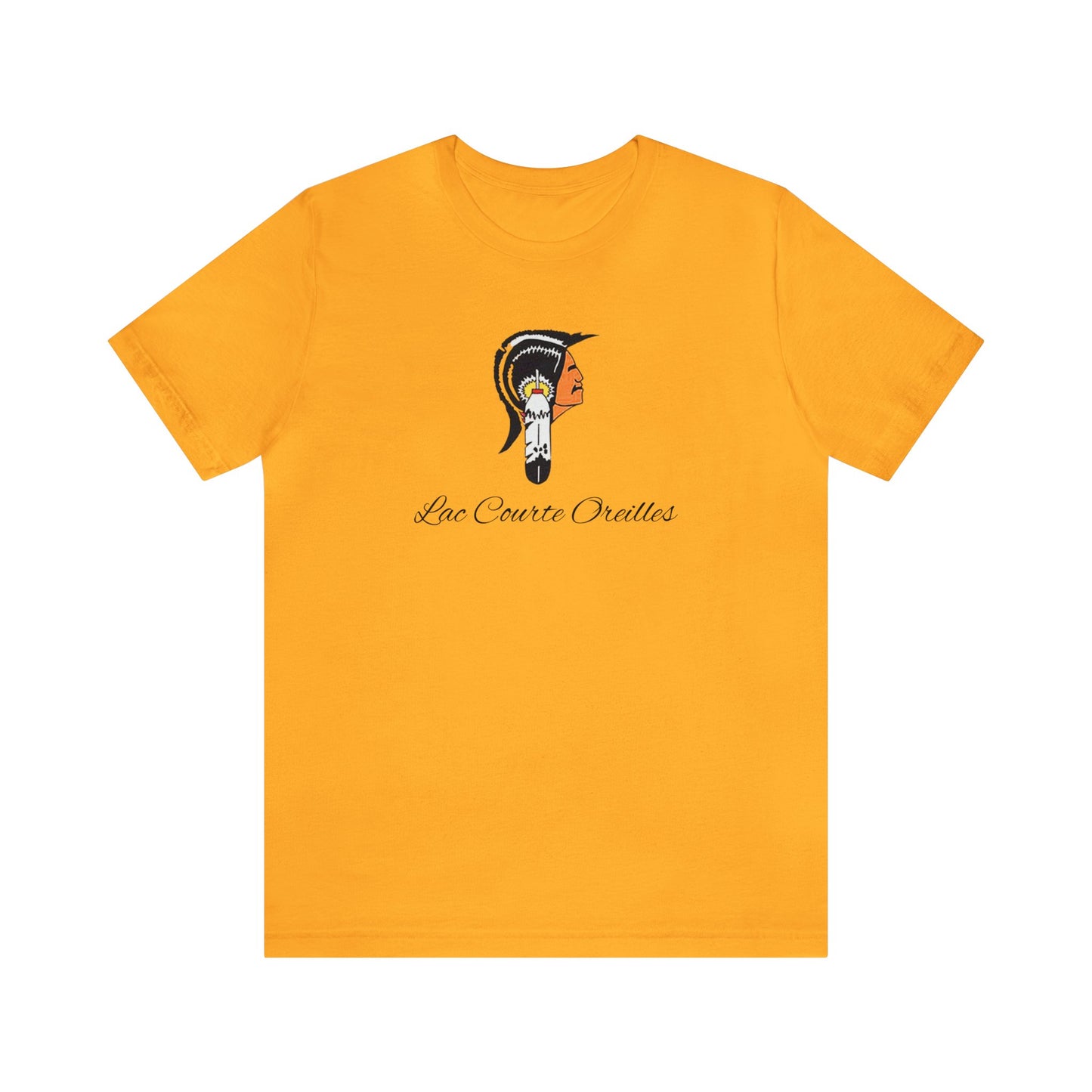 Lac Courte Oreilles logo Short Sleeve Tee