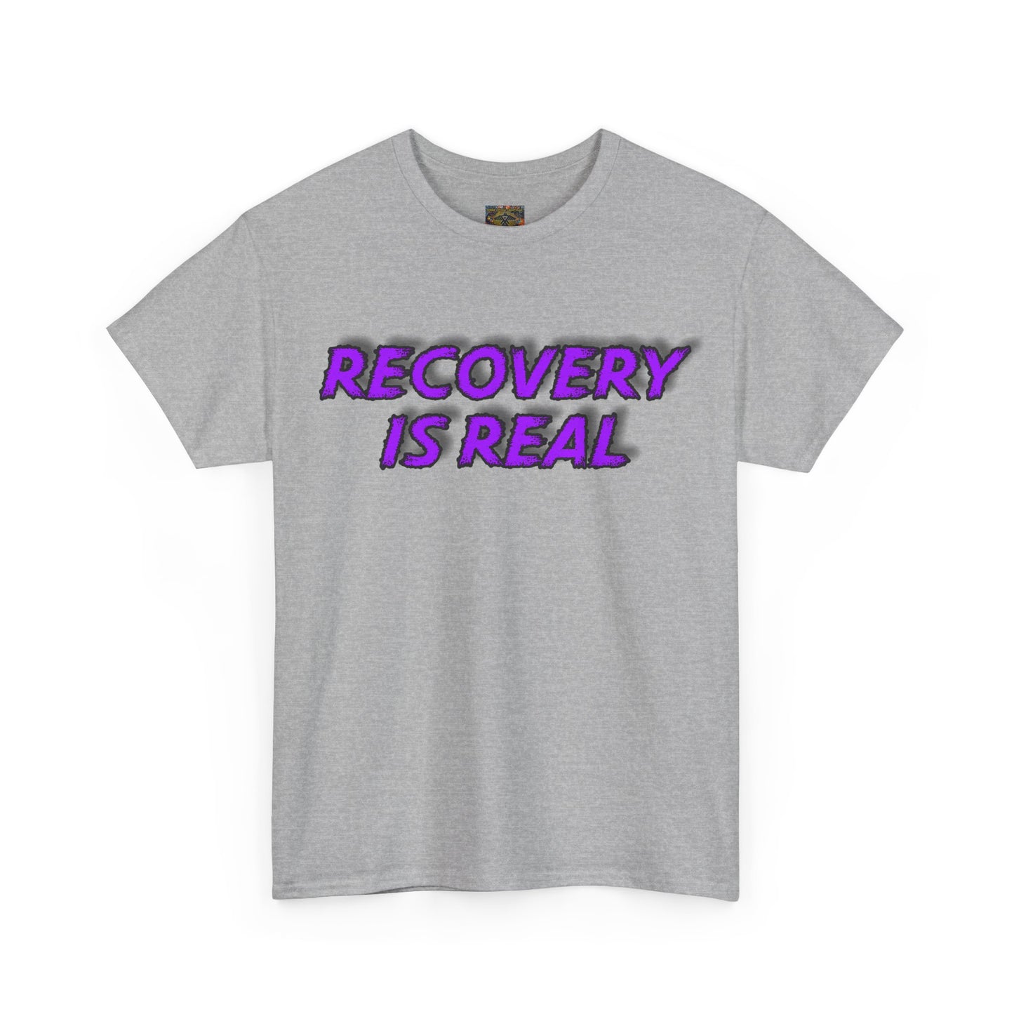 Recovery Is Real Unisex Heavy Cotton Tee