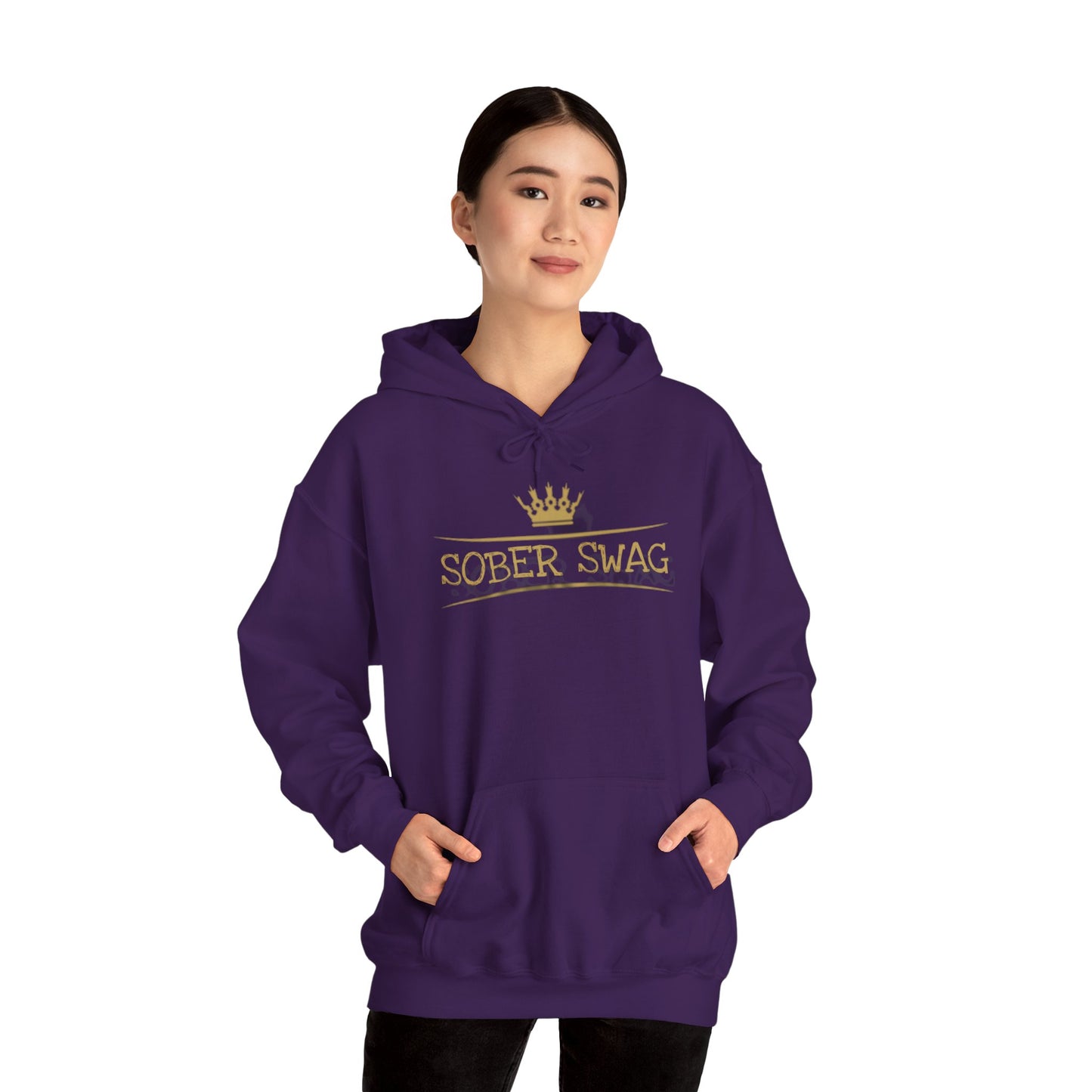 Sober Swag Unisex Heavy Blend™ Hooded Sweatshirt