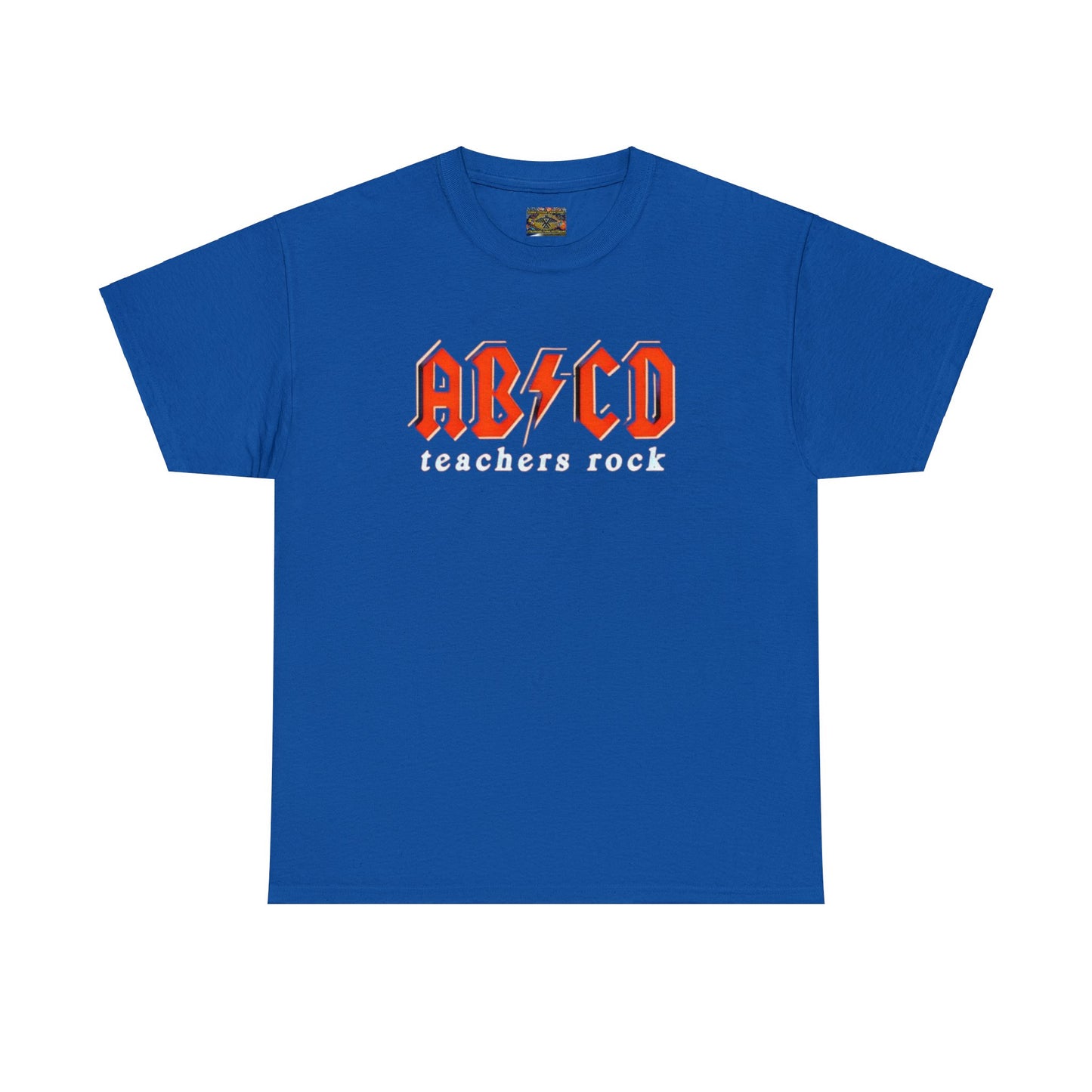 Teachers Rock AB*CD Unisex Heavy Cotton Tee