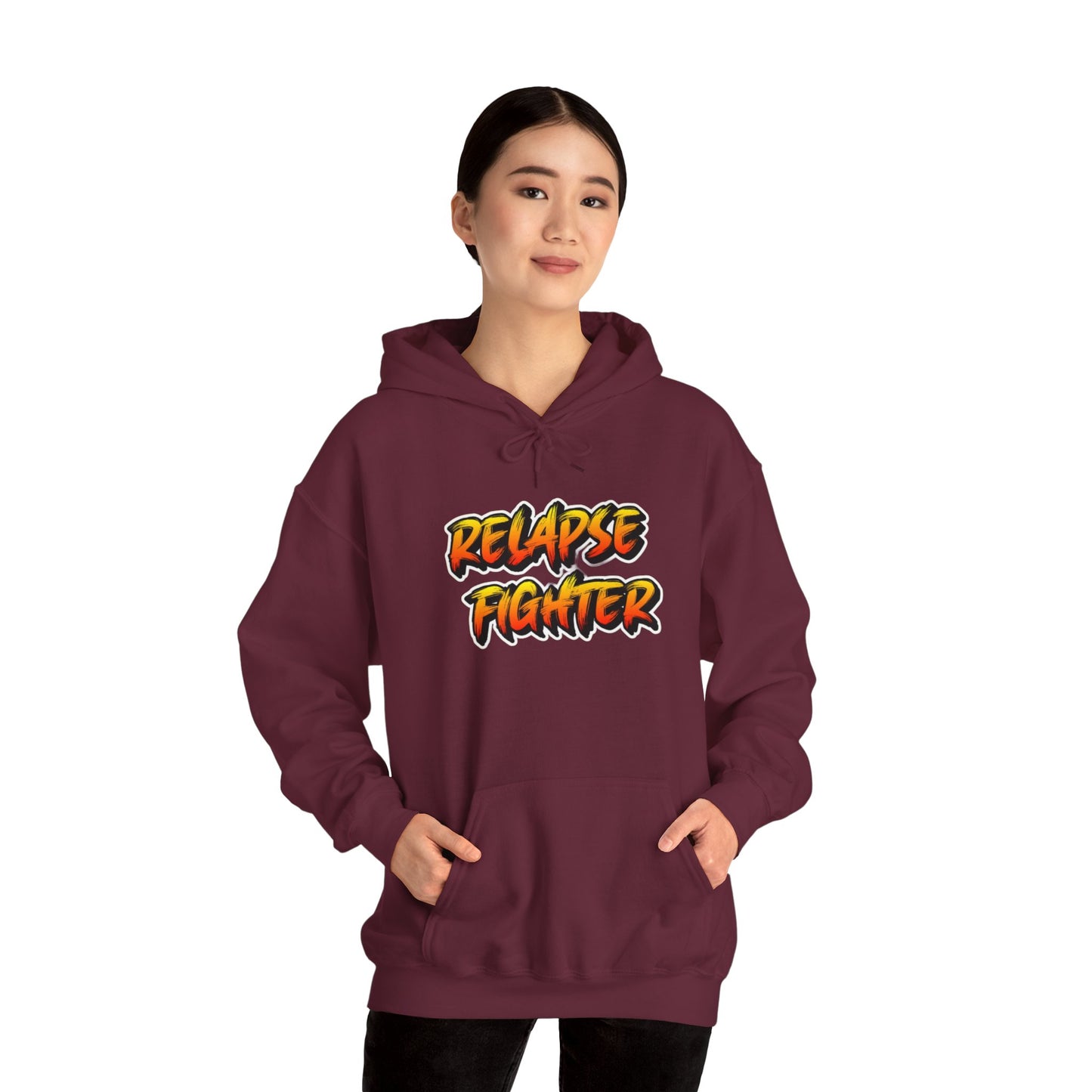 Relapse Fighter Hooded Sweatshirt