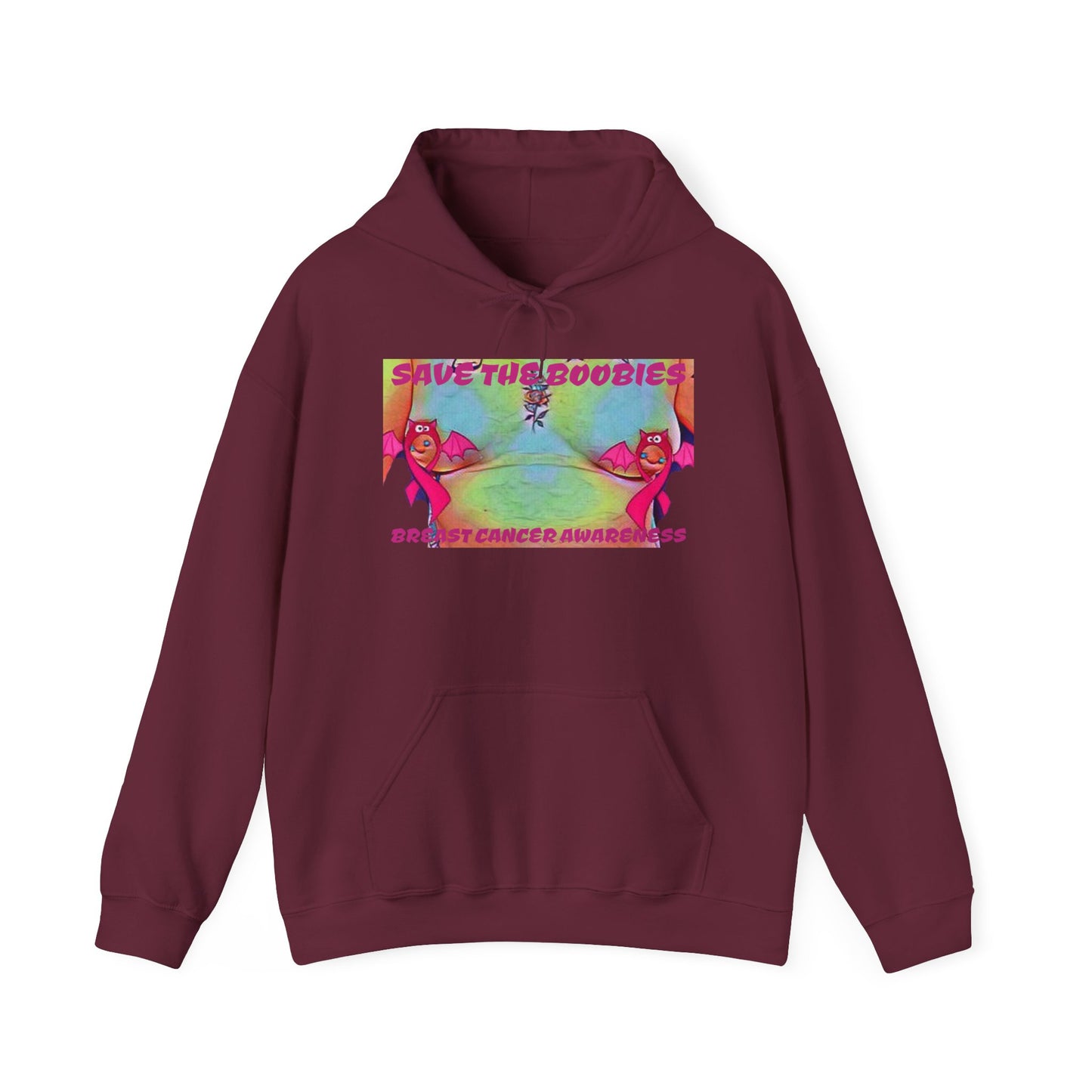 SAVE THE BOOBIES Hooded Sweatshirt