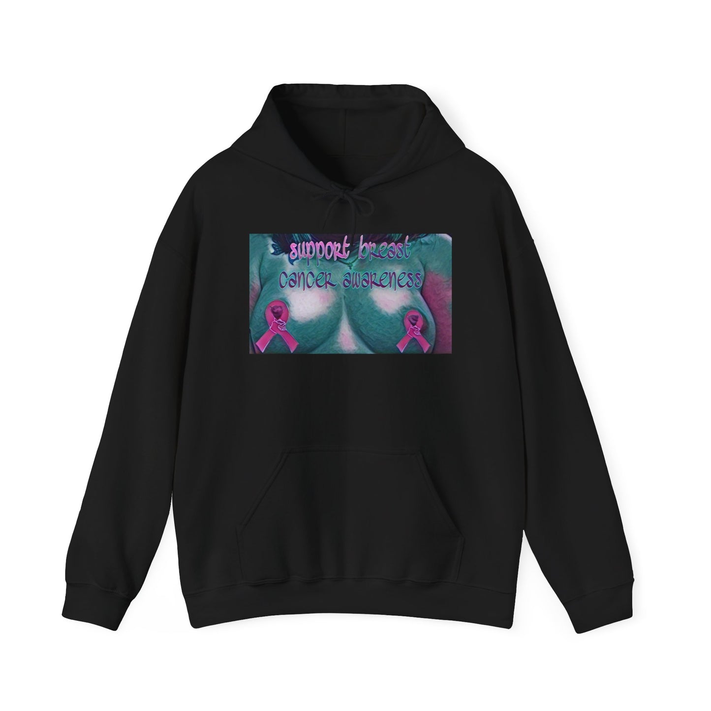 Support breast cancer awareness Hooded Sweatshirt