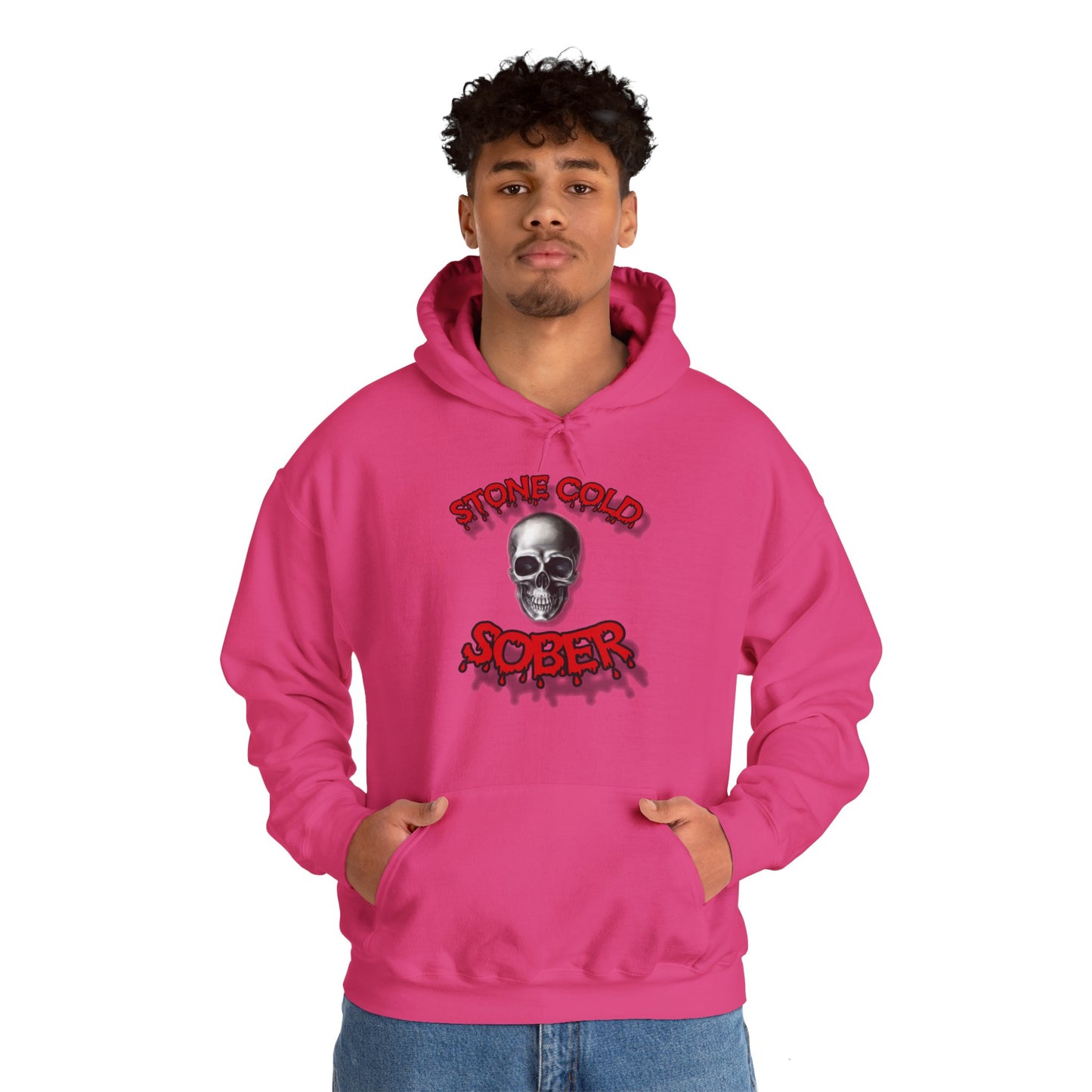 Stone Cold Sober Unisex Heavy Blend™ Hooded Sweatshirt