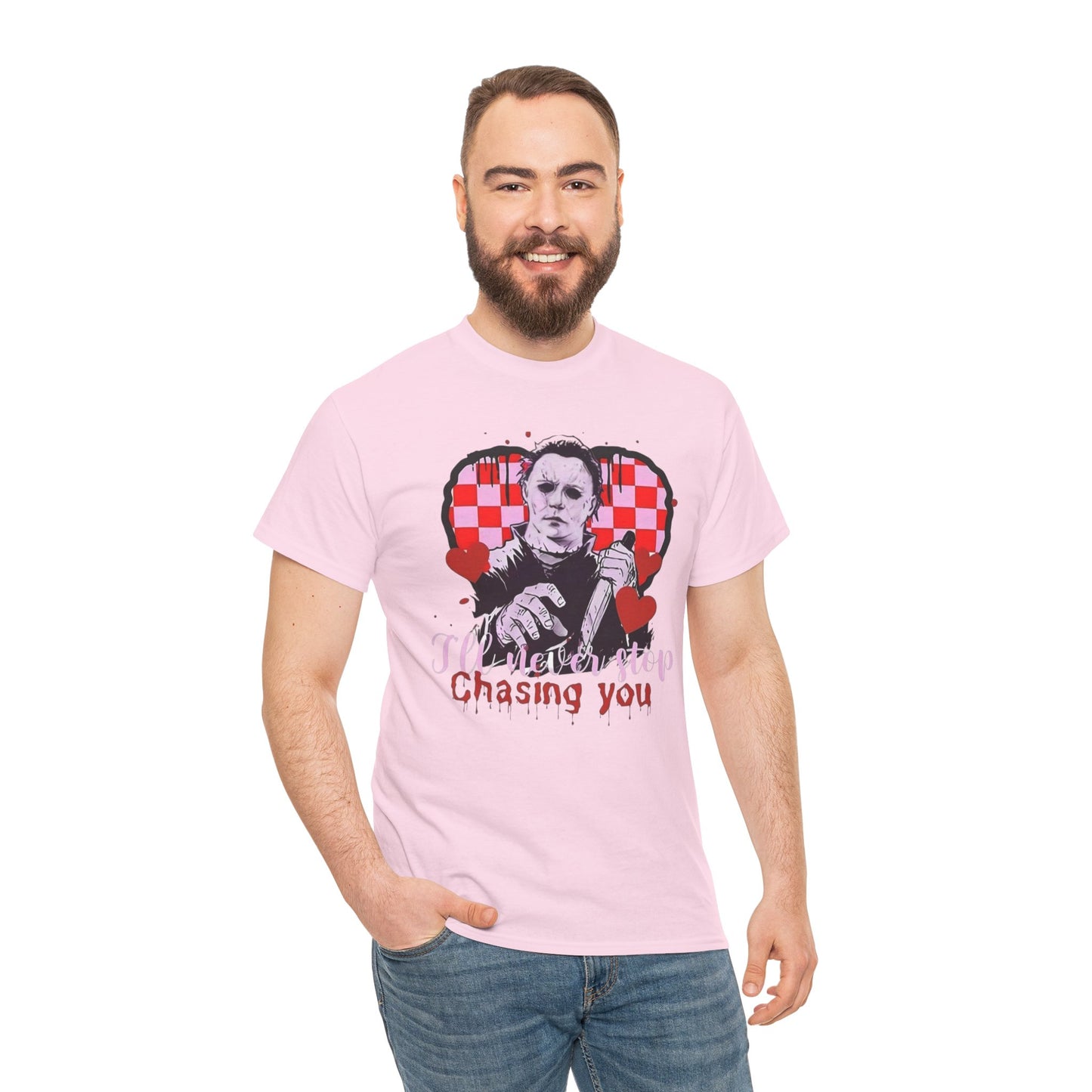 I'll never stop chasing you Unisex Heavy Cotton Tee