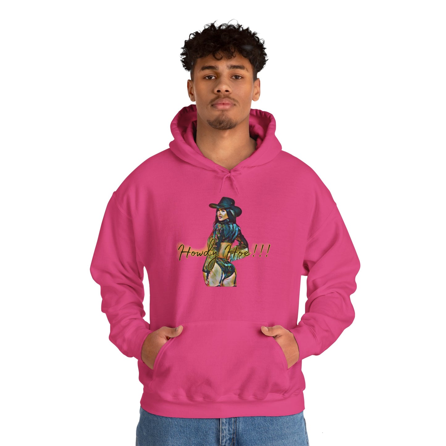 Howdy Hoe!! Unisex Heavy Blend™ Hooded Sweatshirt