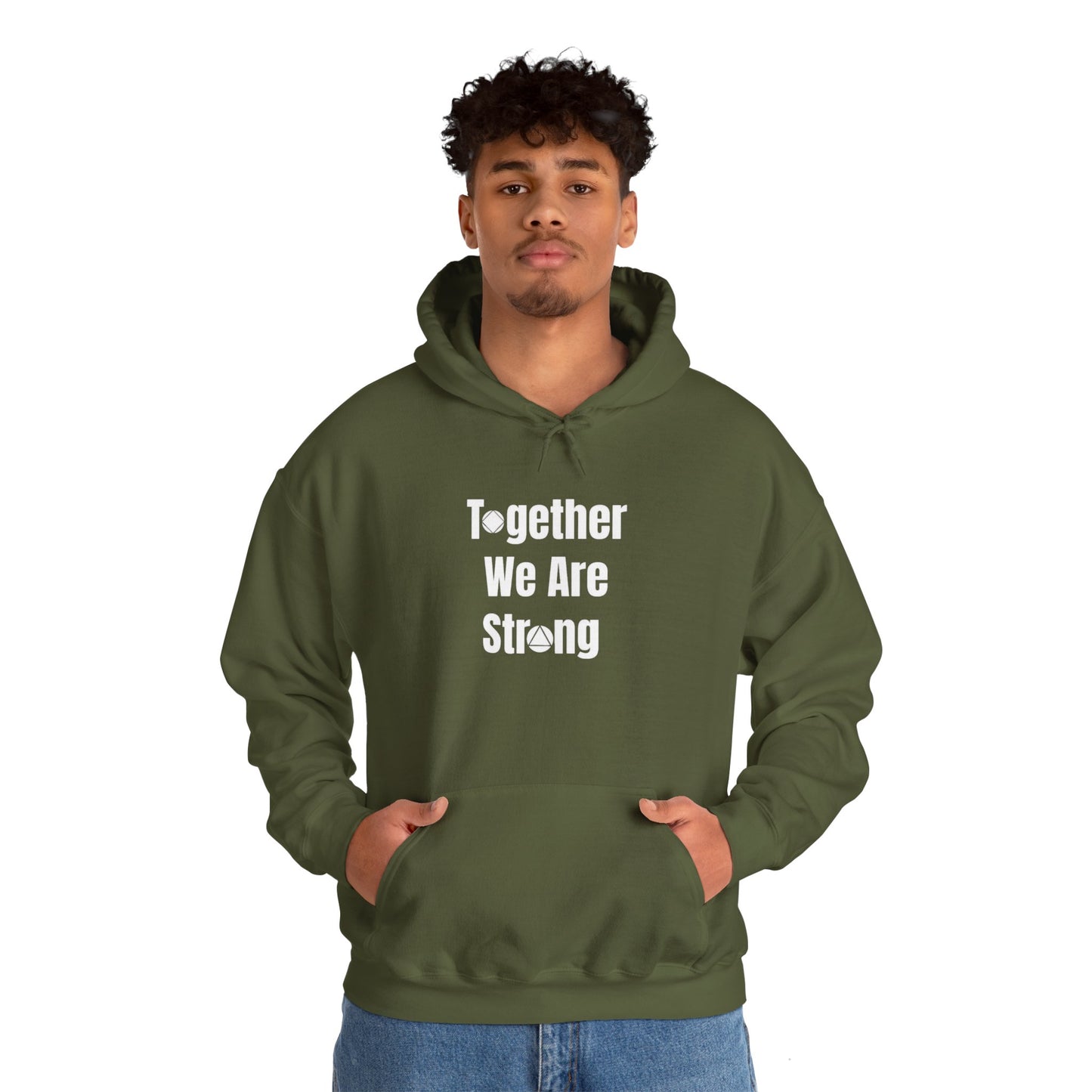 Together We Are Strong Hooded Sweatshirt