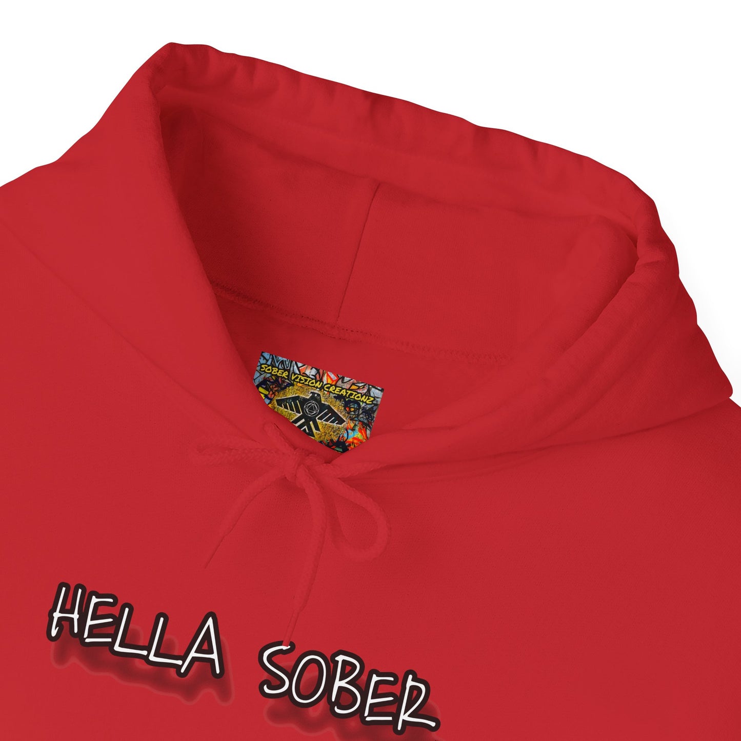 Hella Sober Unisex Heavy Blend™ Hooded Sweatshirt