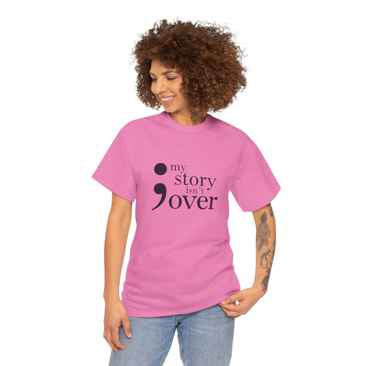 My story isn't over Unisex Heavy Cotton Tee