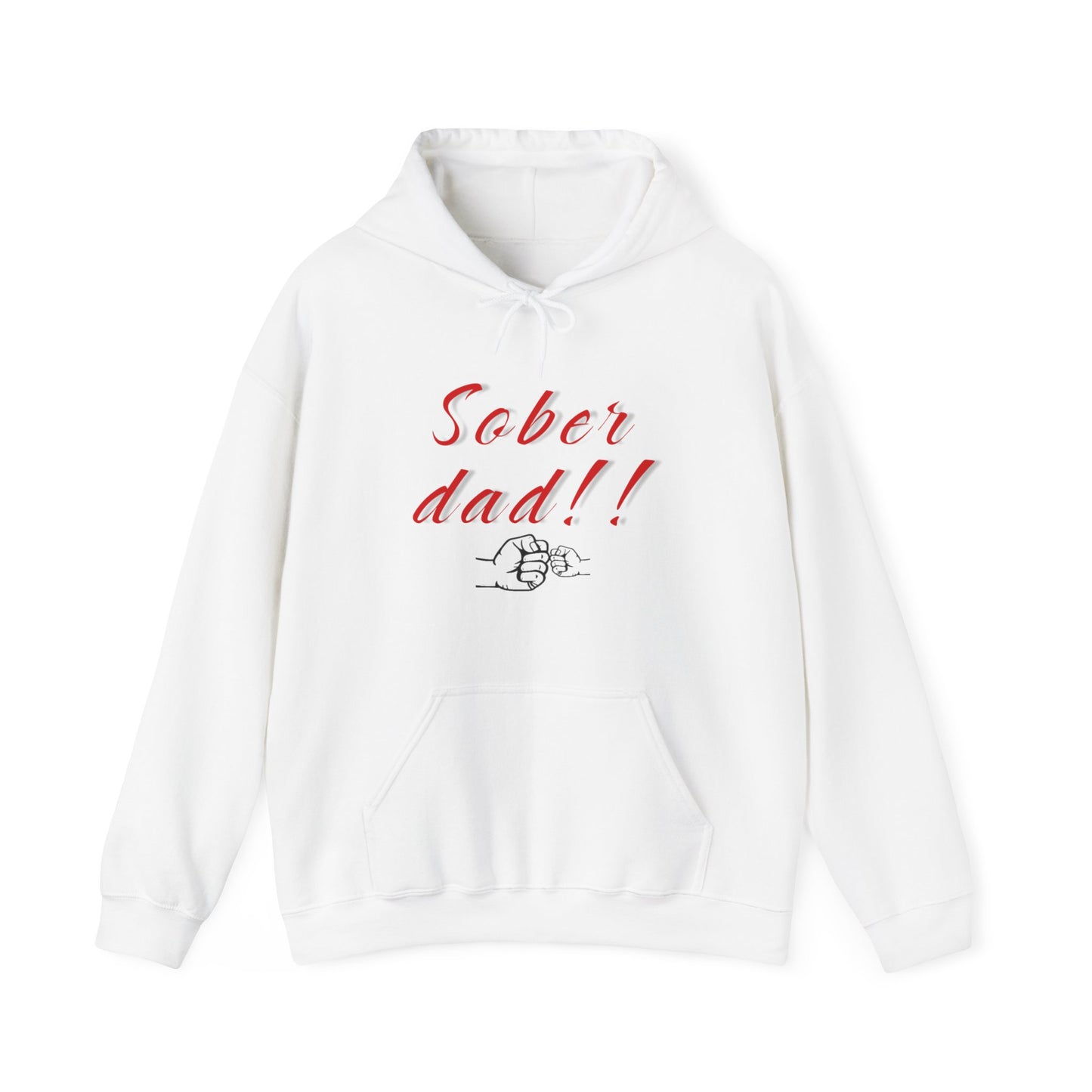 Sober dad Unisex Heavy Blend™ Hooded Sweatshirt
