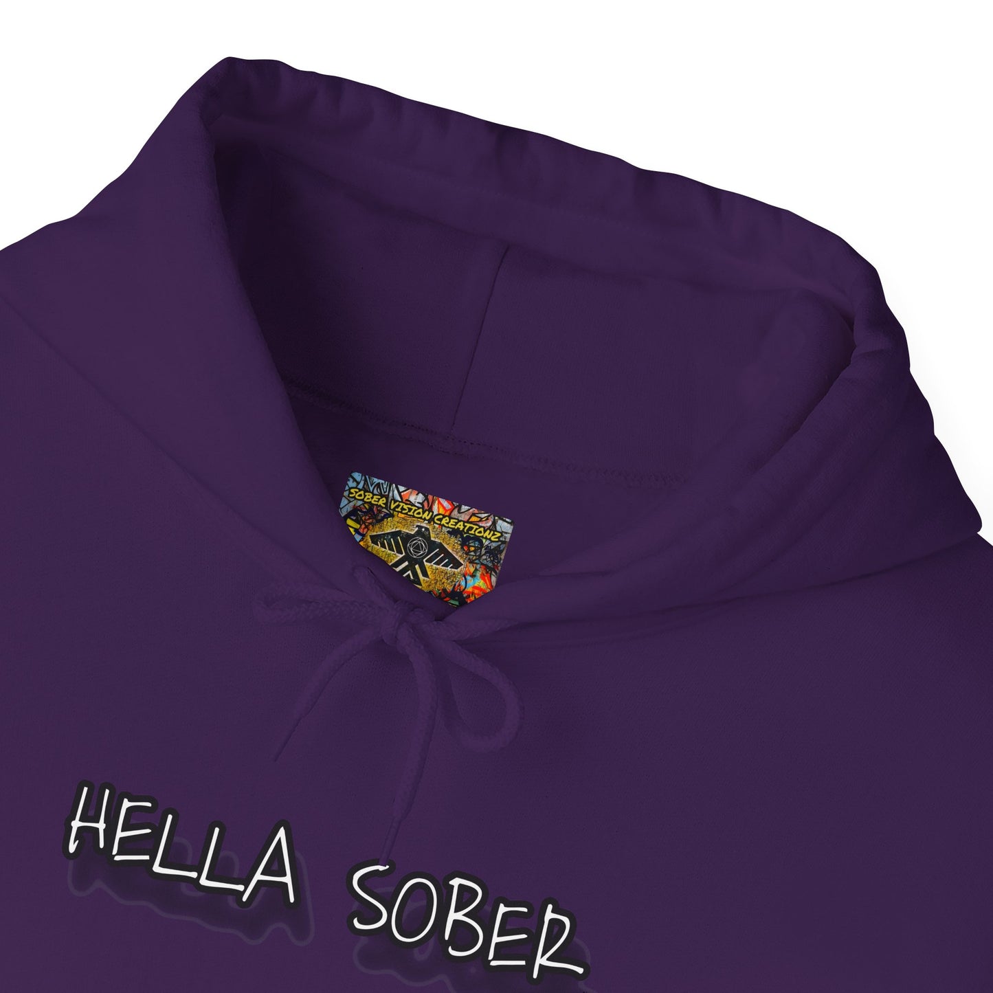 Hella Sober Unisex Heavy Blend™ Hooded Sweatshirt