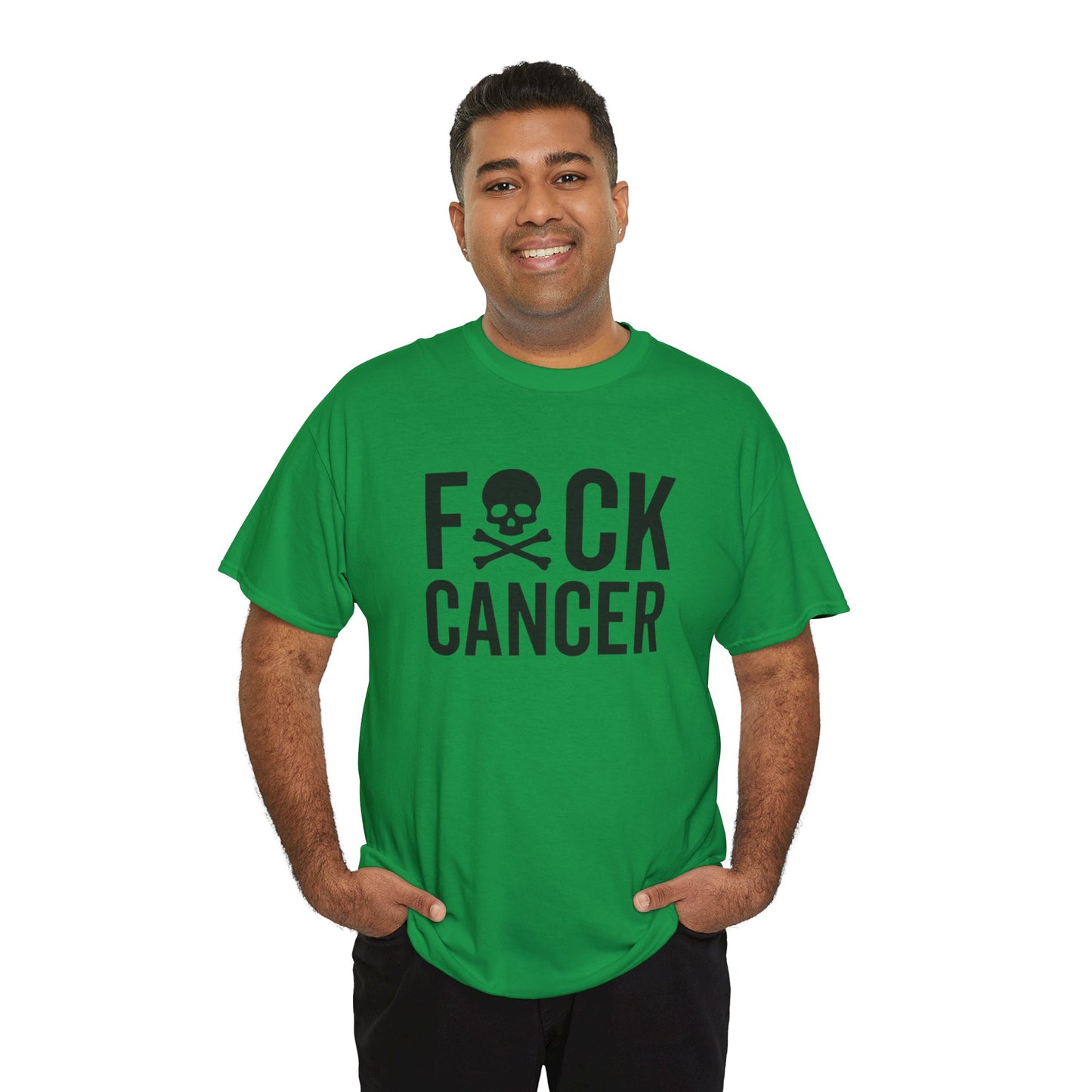 F*ck cancer Unisex Heavy Cotton Tee