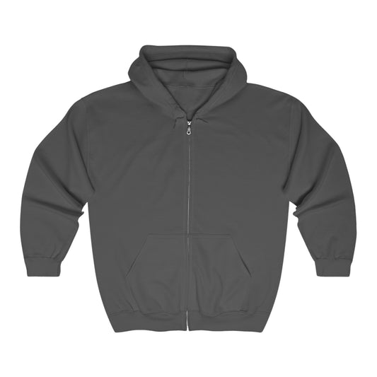 The only needle I'm addicted to Unisex Heavy Blend™ Full Zip Hooded Sweatshirt