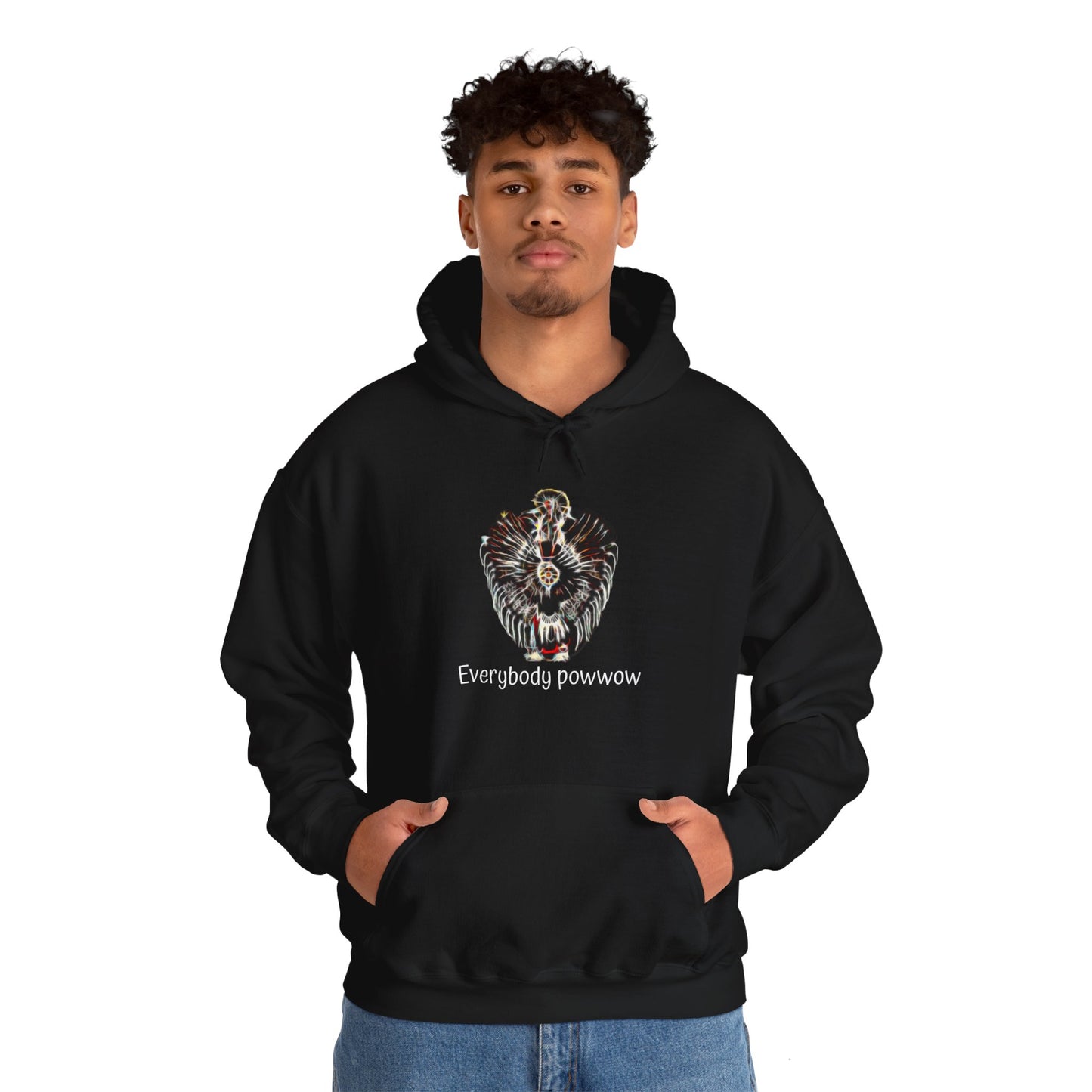 Everybody powwow Unisex Heavy Blend™ Hooded Sweatshirt