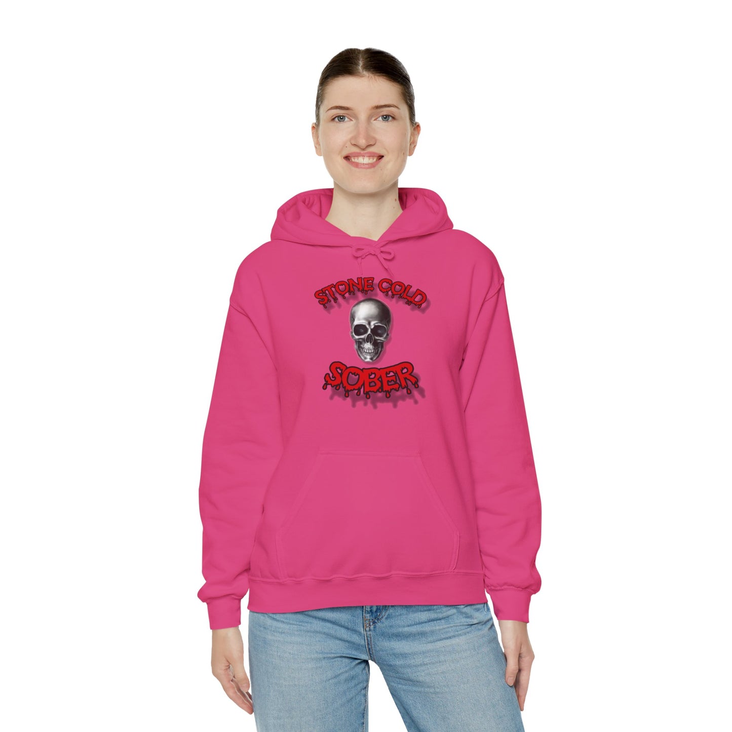 Stone Cold Sober Unisex Heavy Blend™ Hooded Sweatshirt