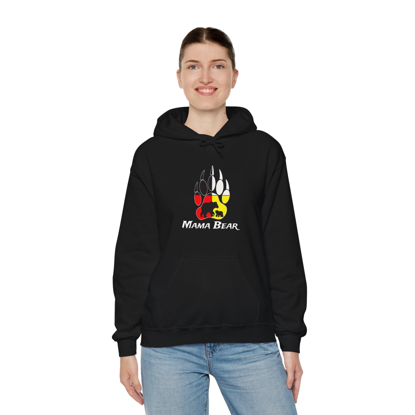 Mama Bear Unisex Heavy Blend™ Hooded Sweatshirt