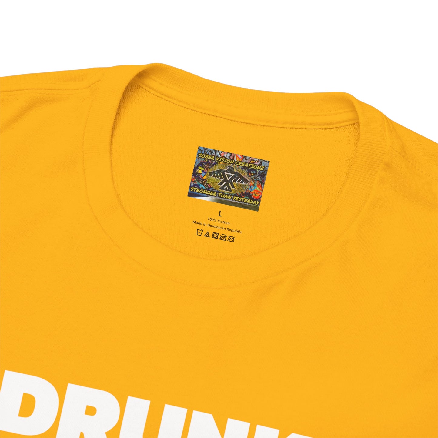 Drunk no more Unisex Heavy Cotton Tee