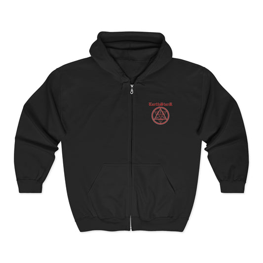 Earth StarR Unisex Heavy Blend Full Zip Hoodie - Alt Rock Vibe, Perfect for Concerts, Everyday Wear, Gift Idea for Music Lovers, Zip-Up [...]