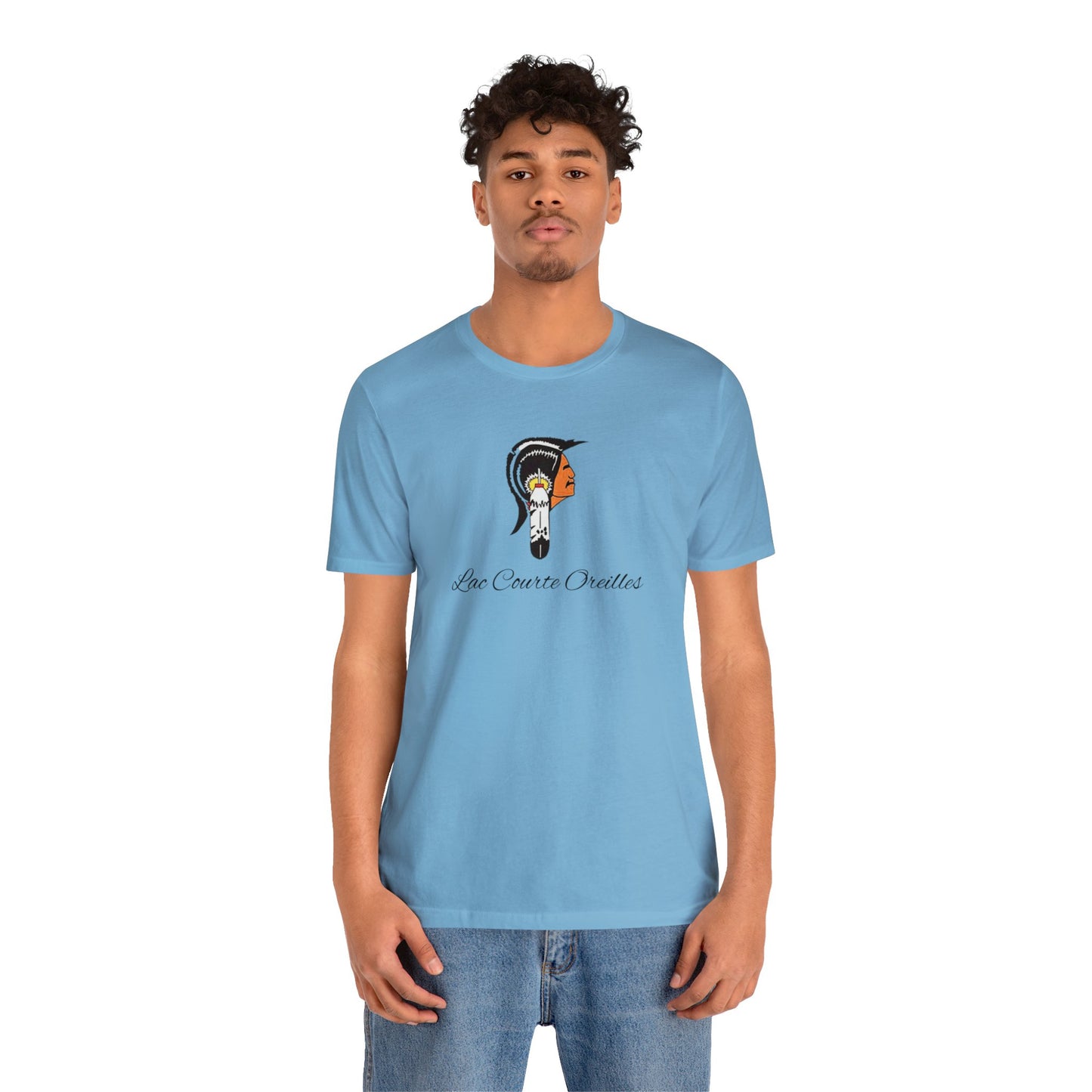 Lac Courte Oreilles logo Short Sleeve Tee