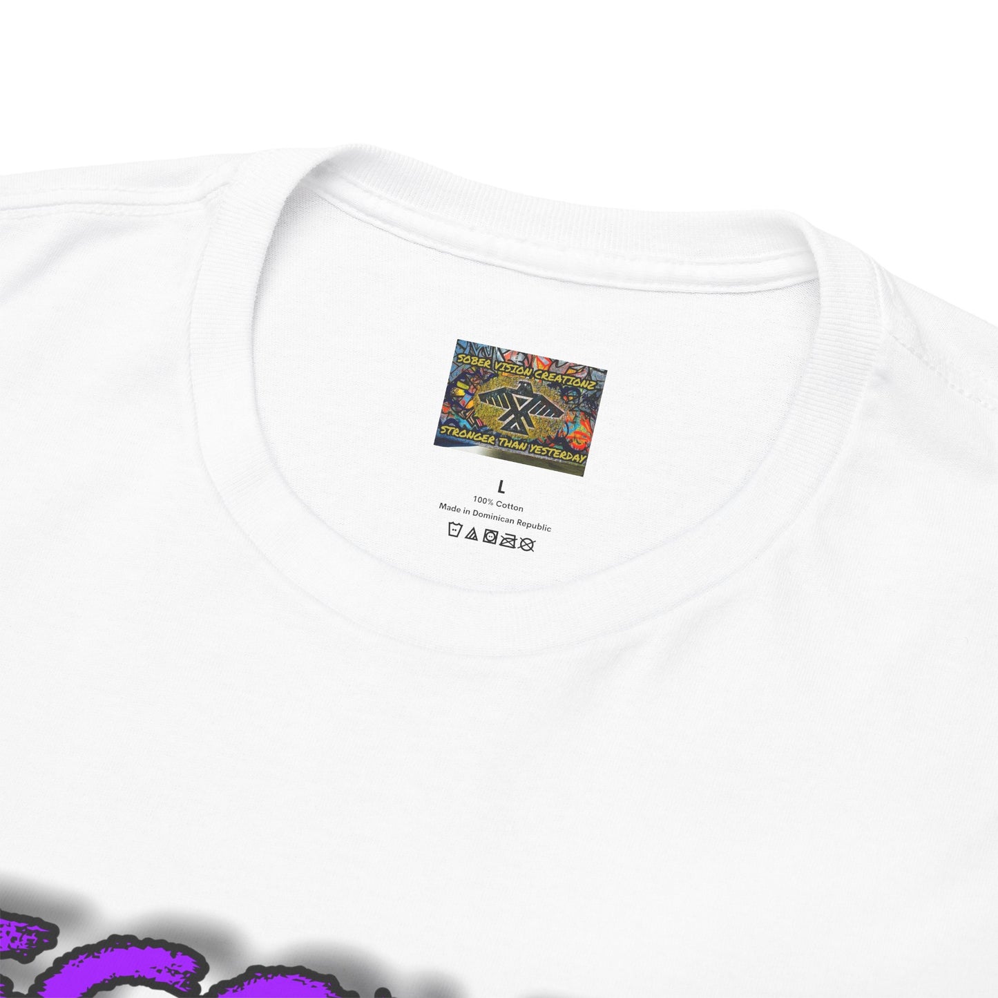 Recovery Is Real Unisex Heavy Cotton Tee