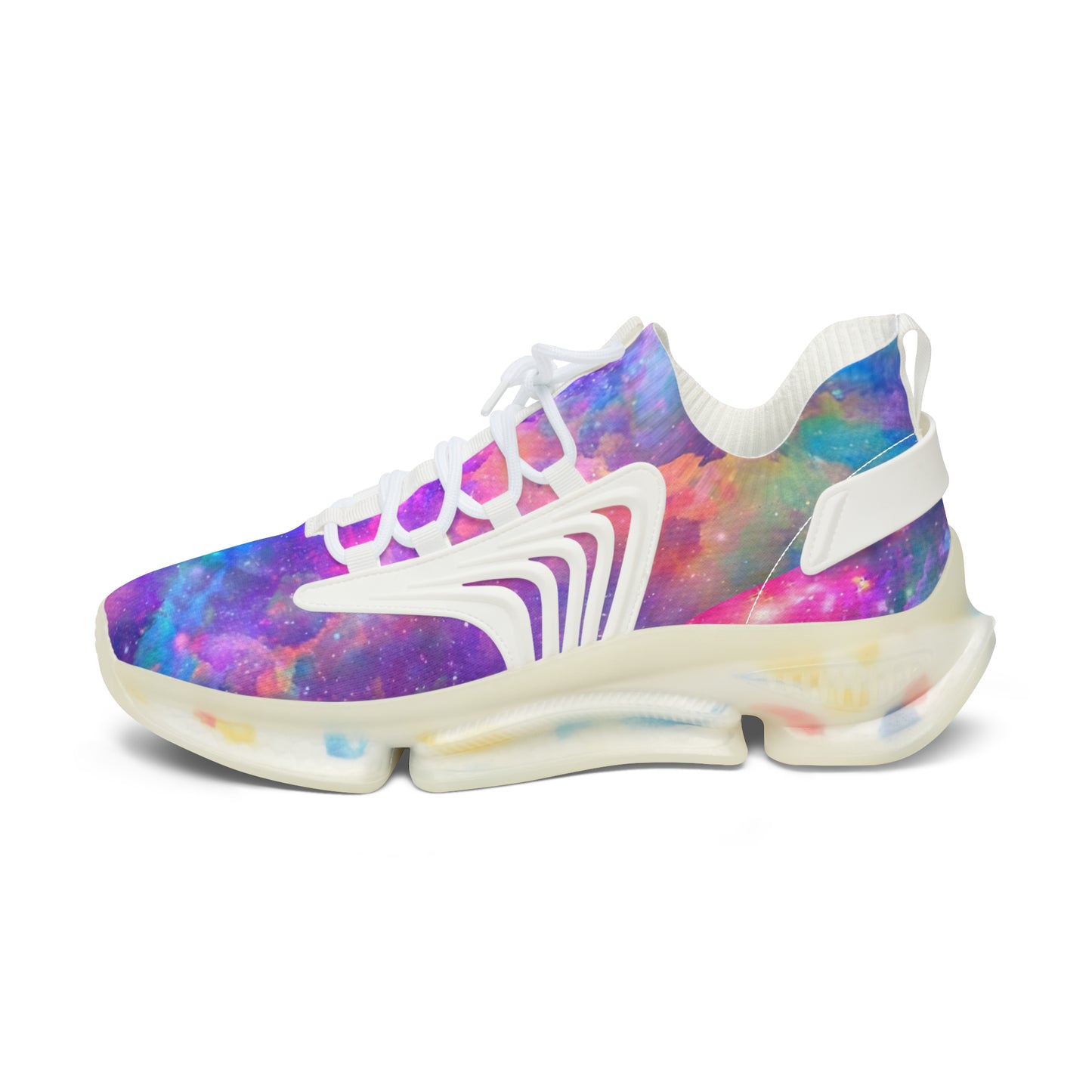 Women's girly galaxy Mesh Sneakers