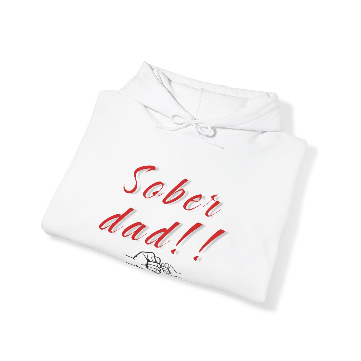 Sober dad Unisex Heavy Blend™ Hooded Sweatshirt