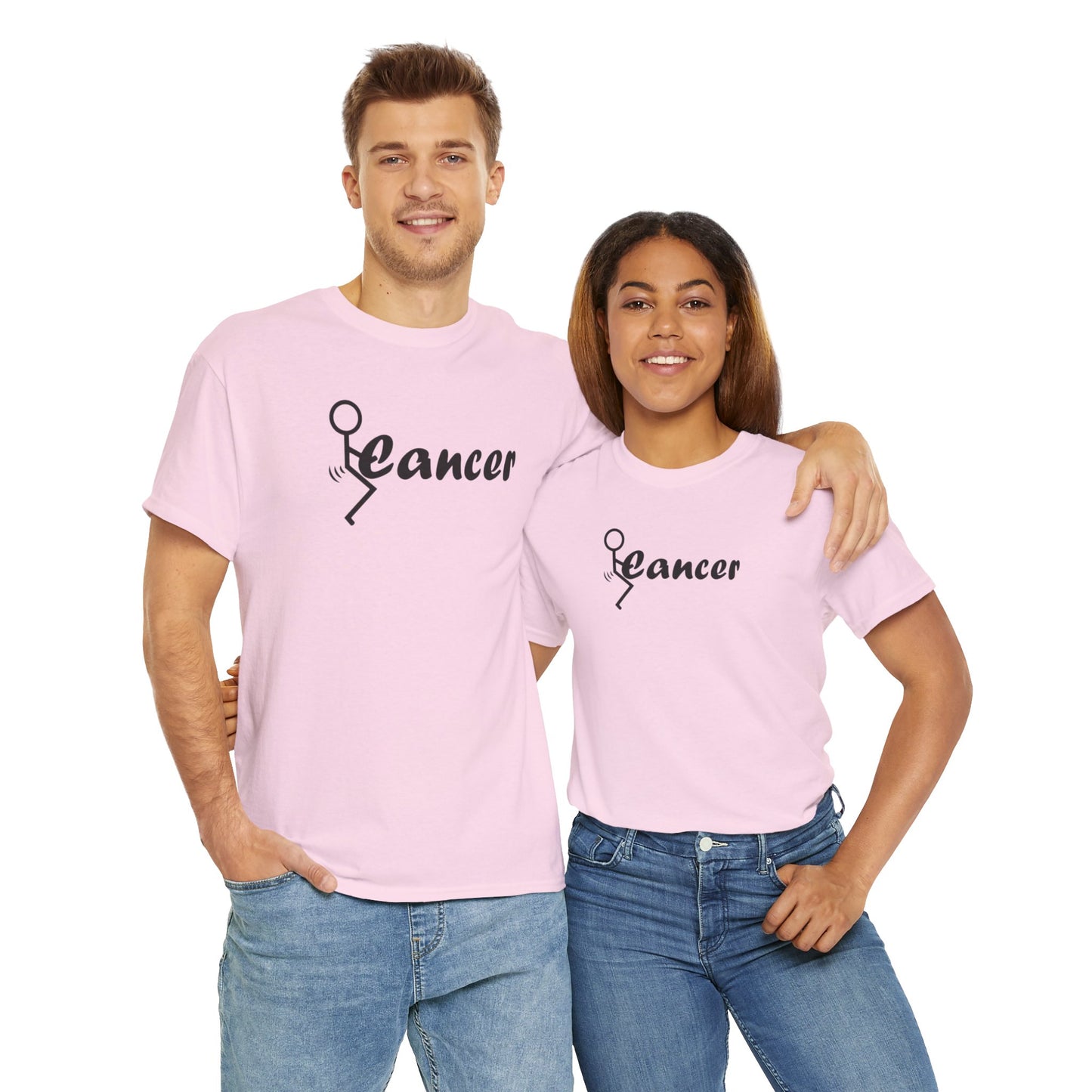 F*ck CANCER Unisex Heavy Cotton Tee