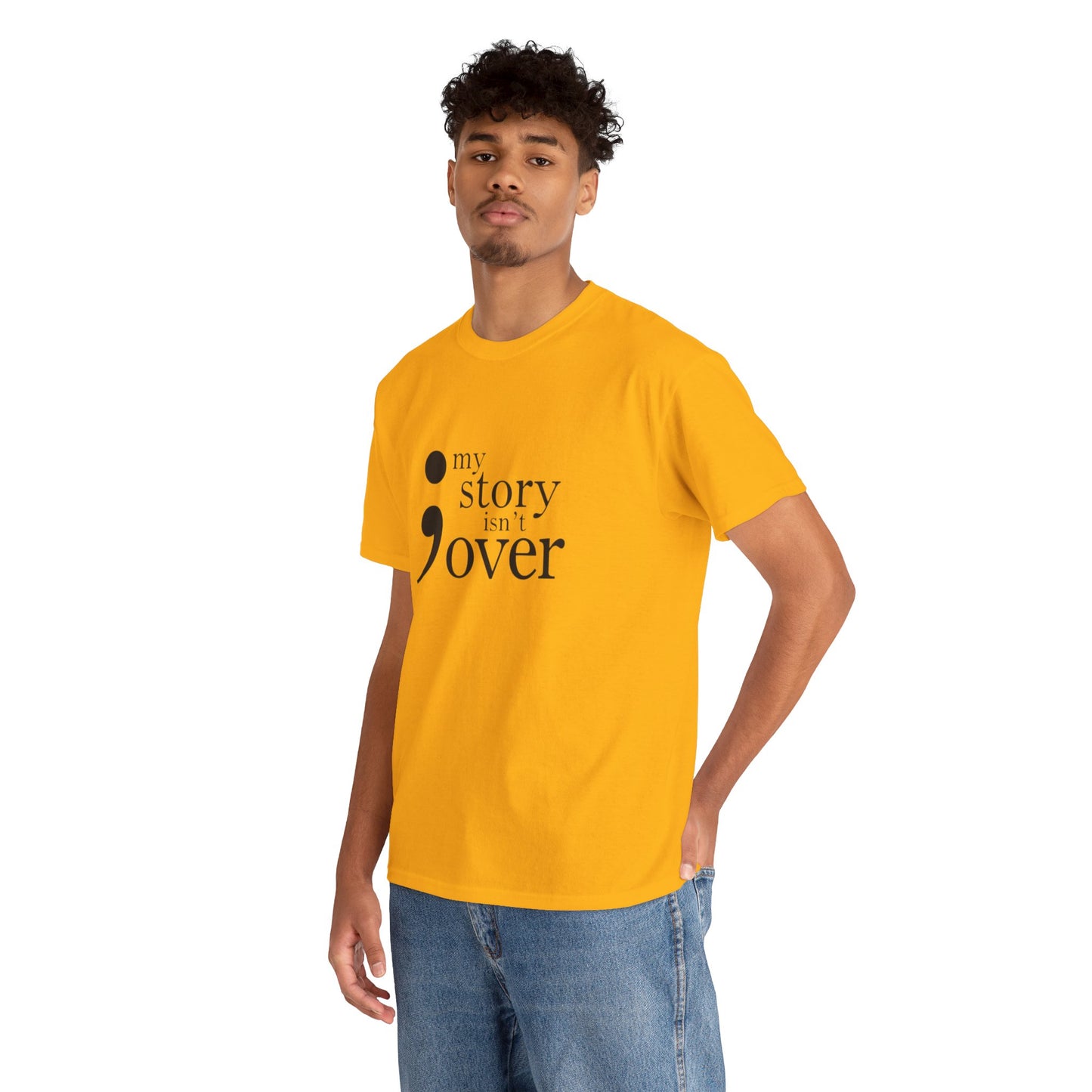 My story isn't over Unisex Heavy Cotton Tee