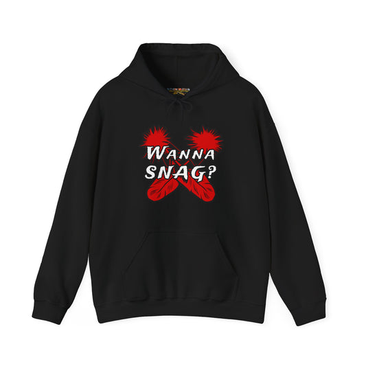 Wanna SNAG Unisex Hoodie, Comfy Sweatshirt, Great for Gifting, Casual Wear, Celebratory Occasions