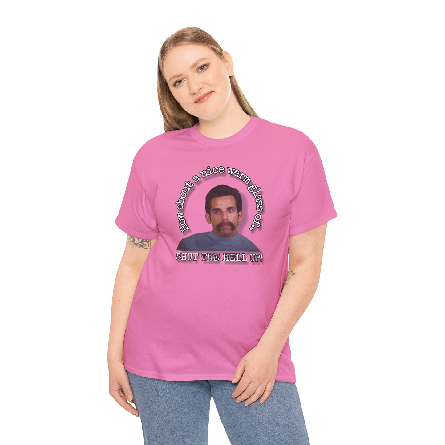 Warm glass of... sthu Unisex Heavy Cotton Tee