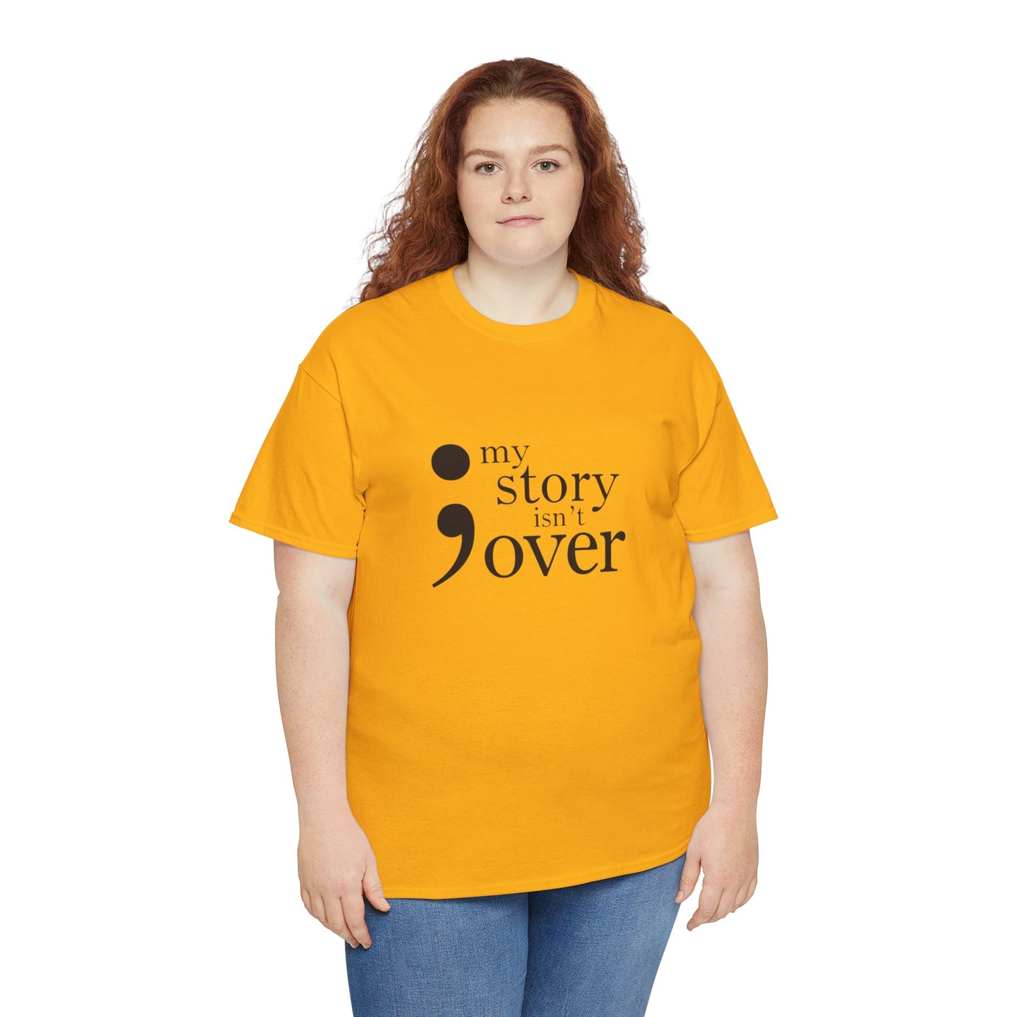 My story isn't over Unisex Heavy Cotton Tee