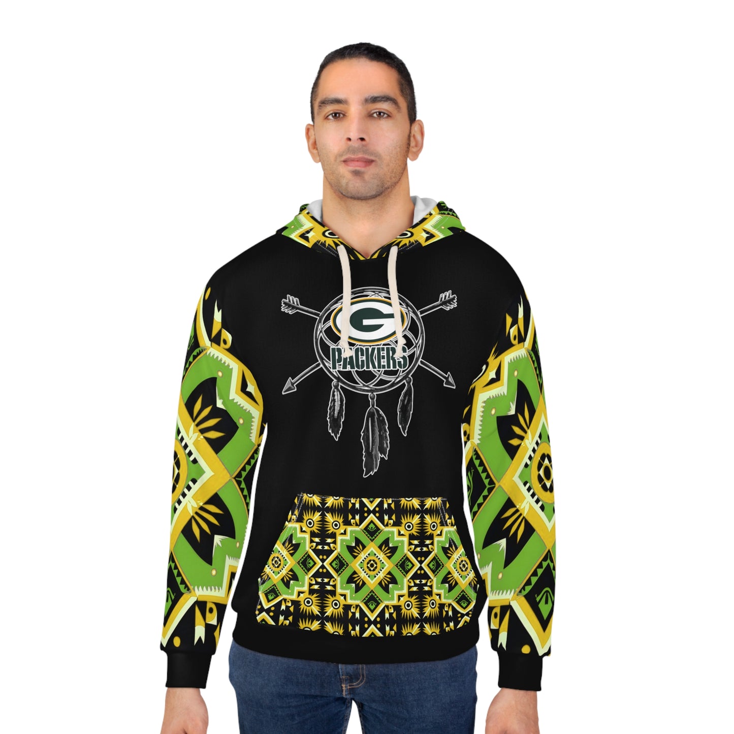 Tribal Print GBP Unisex Pullover Hoodie
