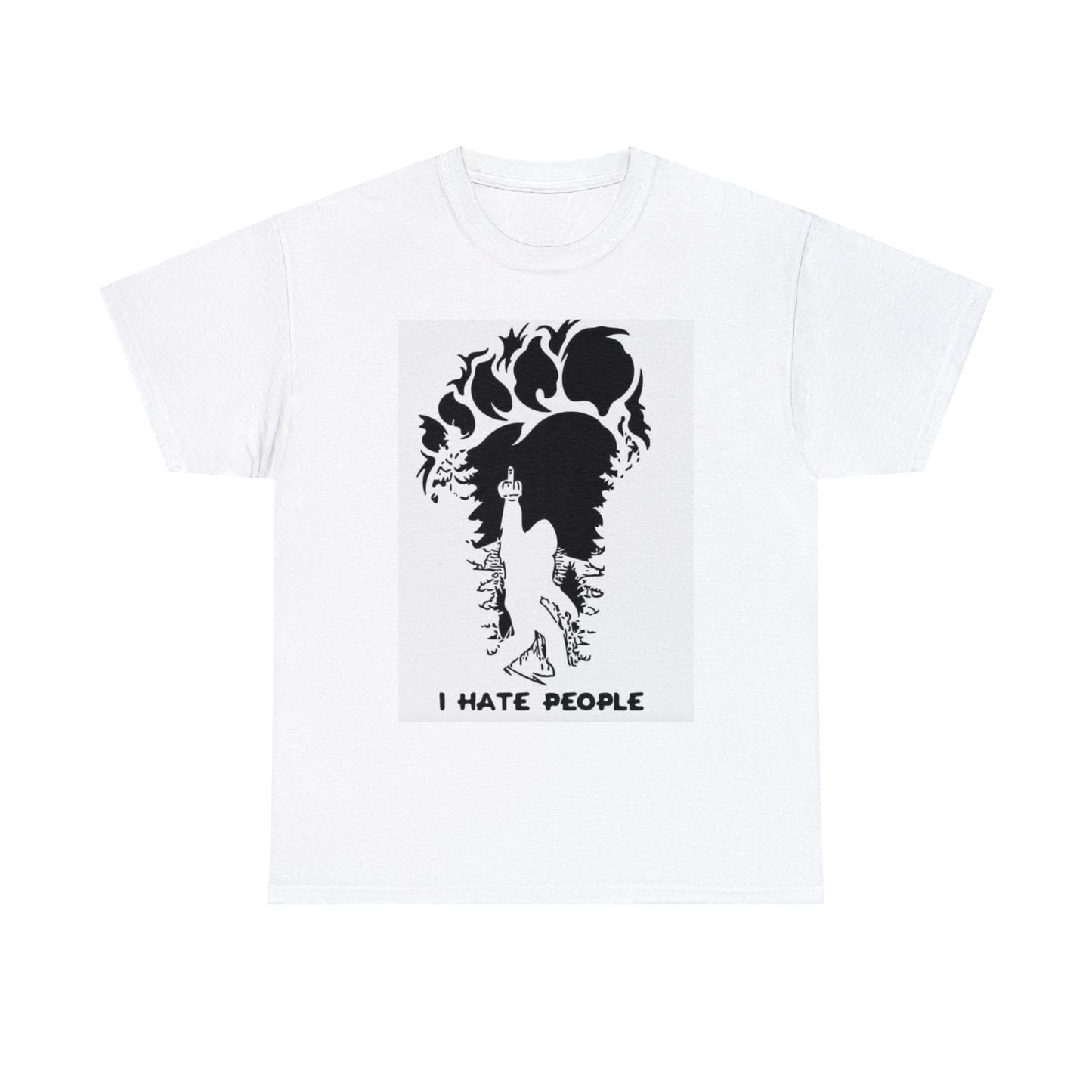 I hate people Unisex Heavy Cotton Tee