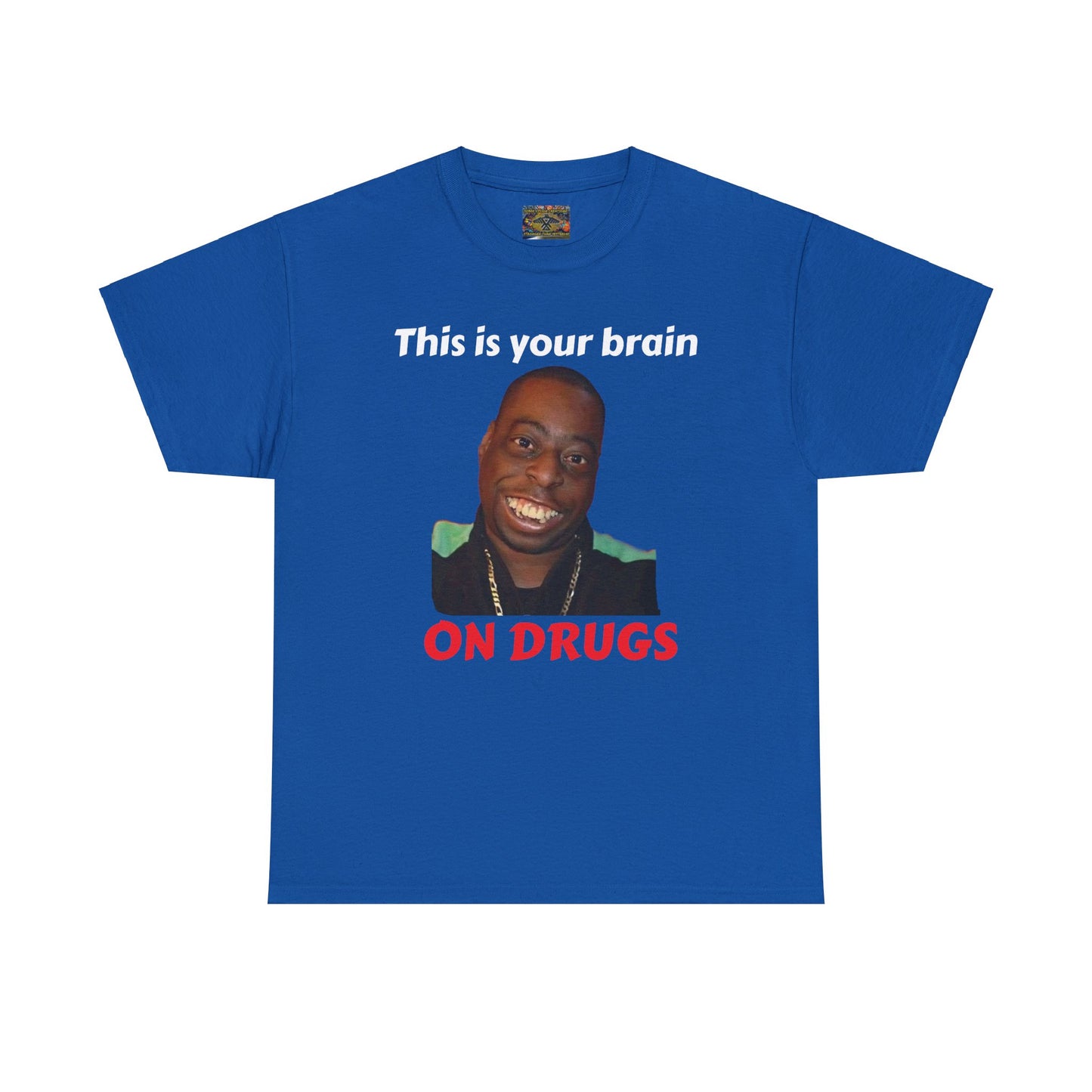 This is your brain on drugs Unisex Heavy Cotton Tee