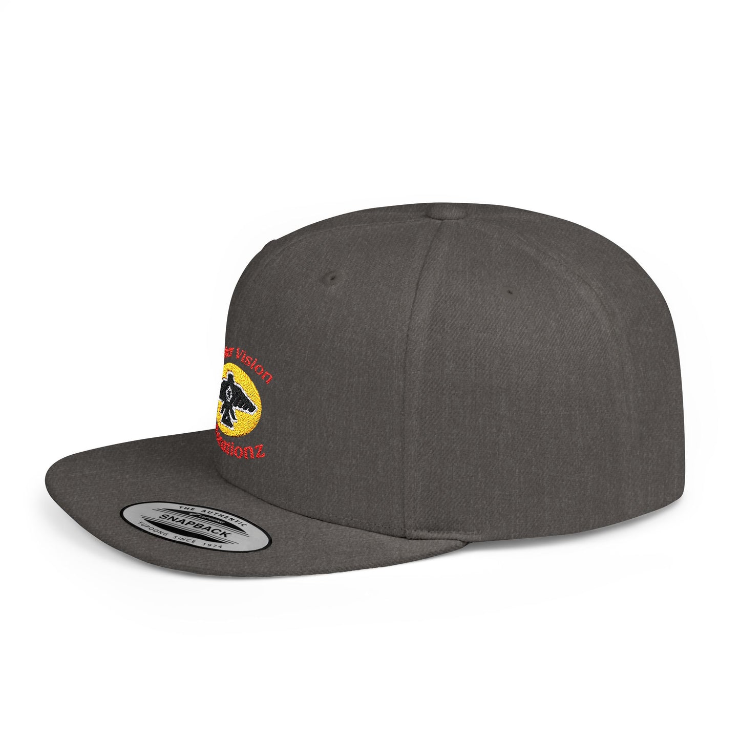 Sober Vision Creationz Flat Bill Snapback