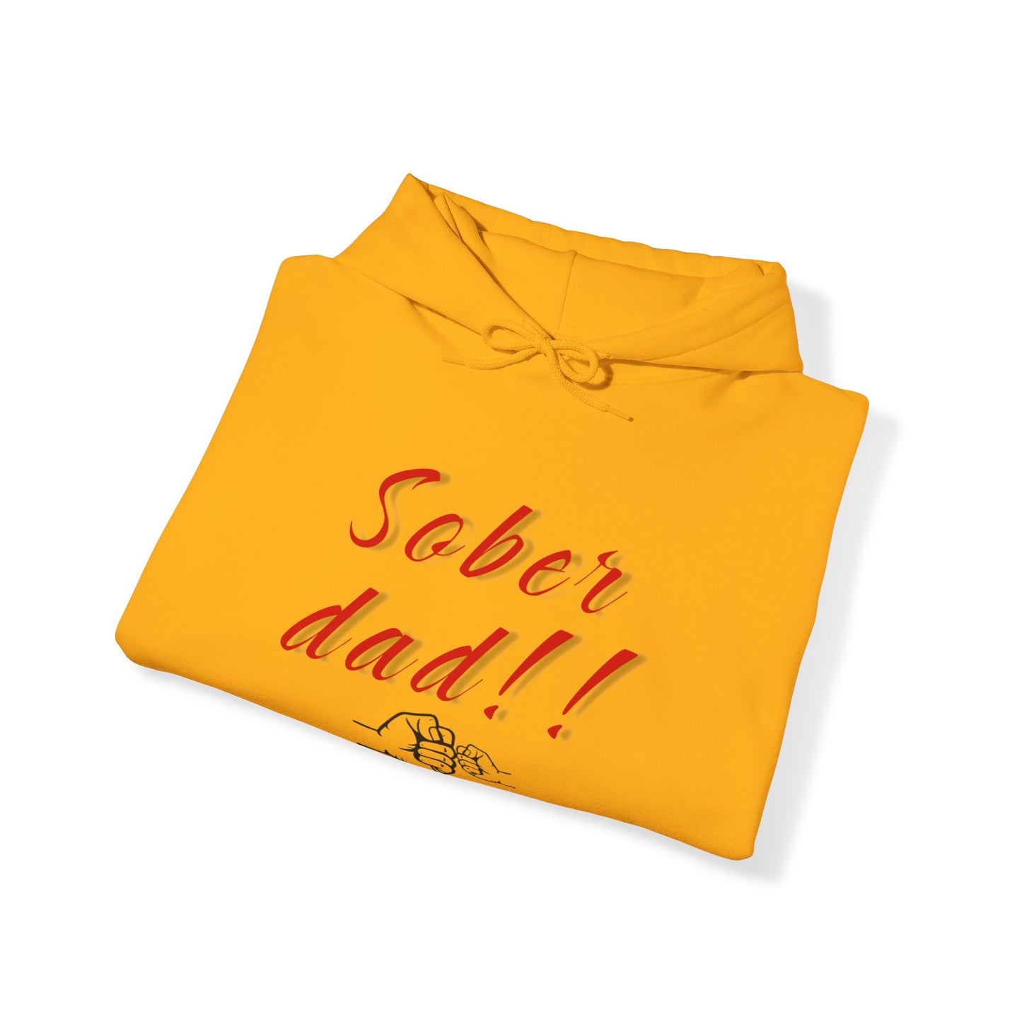 Sober dad Unisex Heavy Blend™ Hooded Sweatshirt